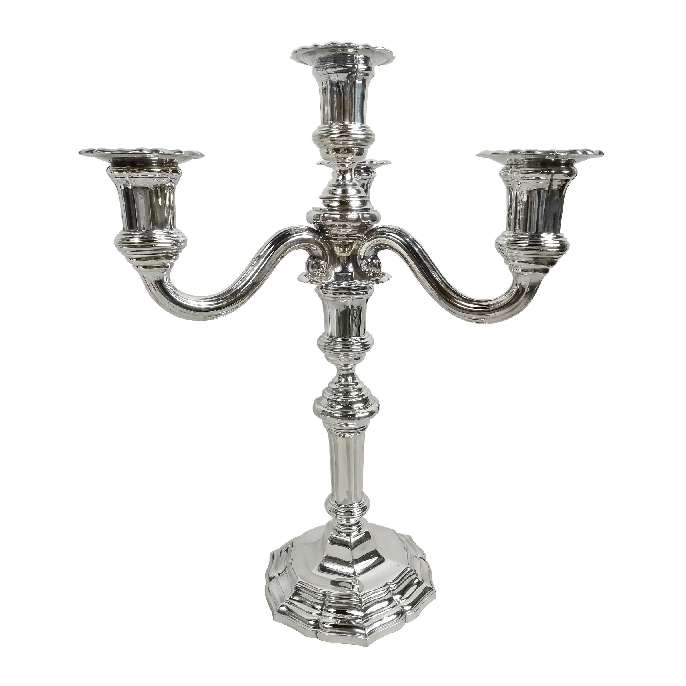 Silver Candleabras