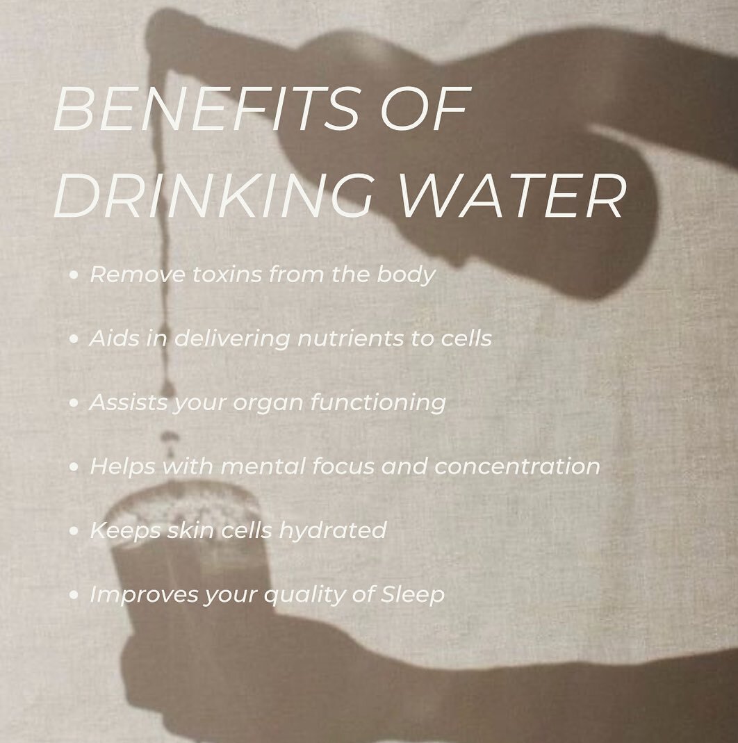 We encourage all of our clients to stay hydrated throughout the duration of their treatments at Better Body Studio.

There are so many reasons to stay hydrated and stay healthy.

🤍Water removes toxins from your body
🤍When your body increases its me