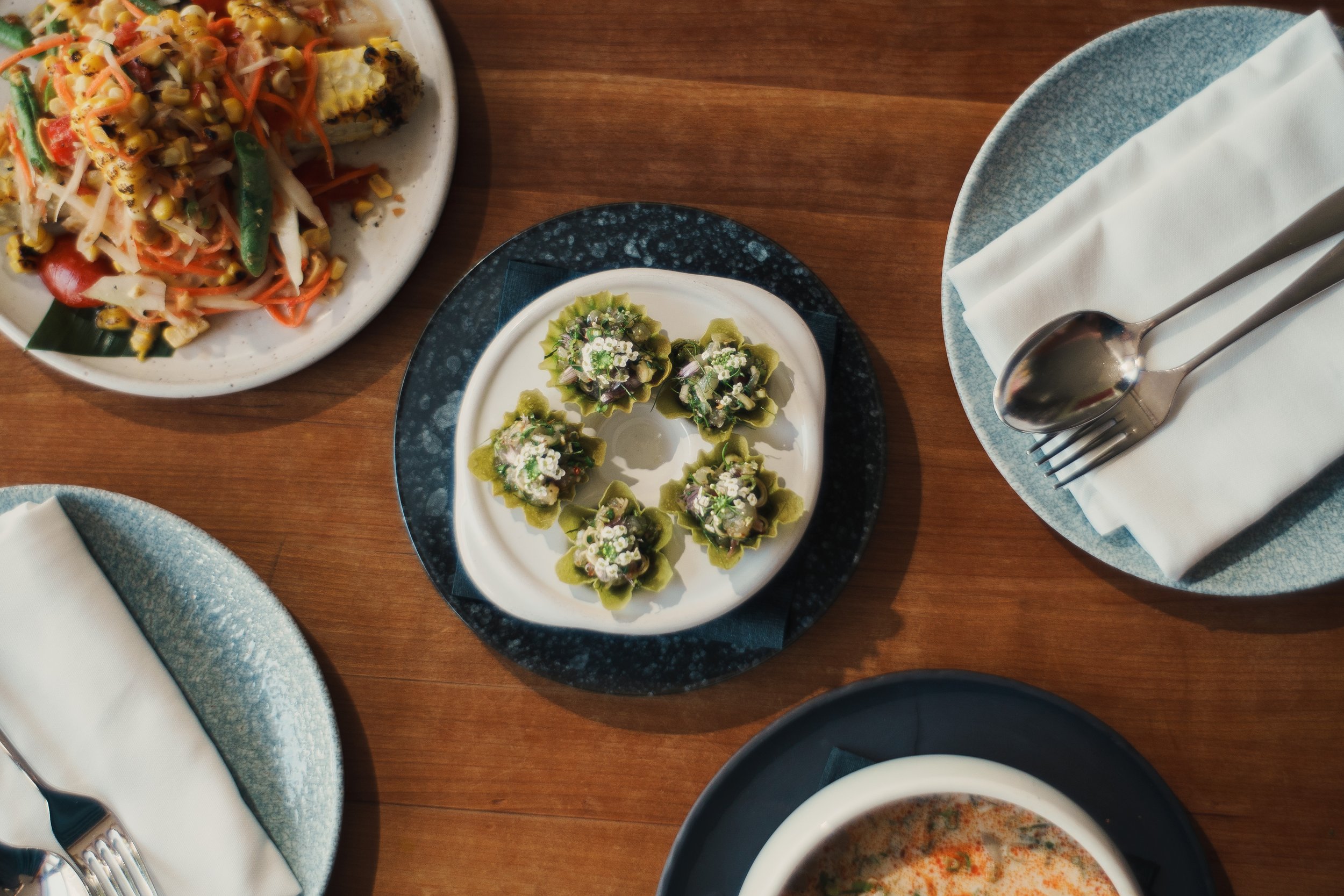 Experience award winning Thai cuisine by Chef Angus An at Maenam, located in the heart of Kitsilano, Vancouver.