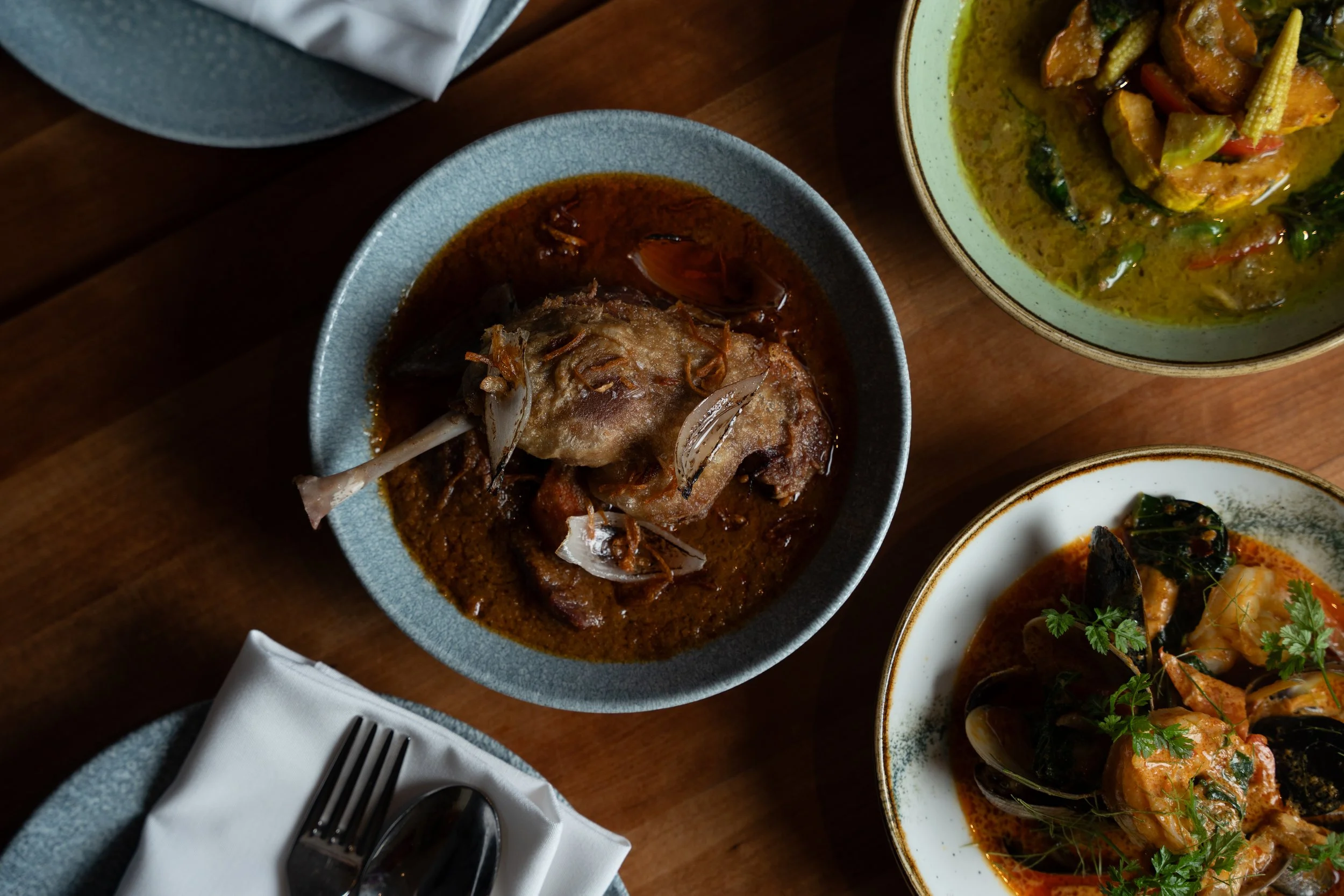 Experience award winning Thai cuisine by Chef Angus An at Maenam, located in the heart of Kitsilano, Vancouver.