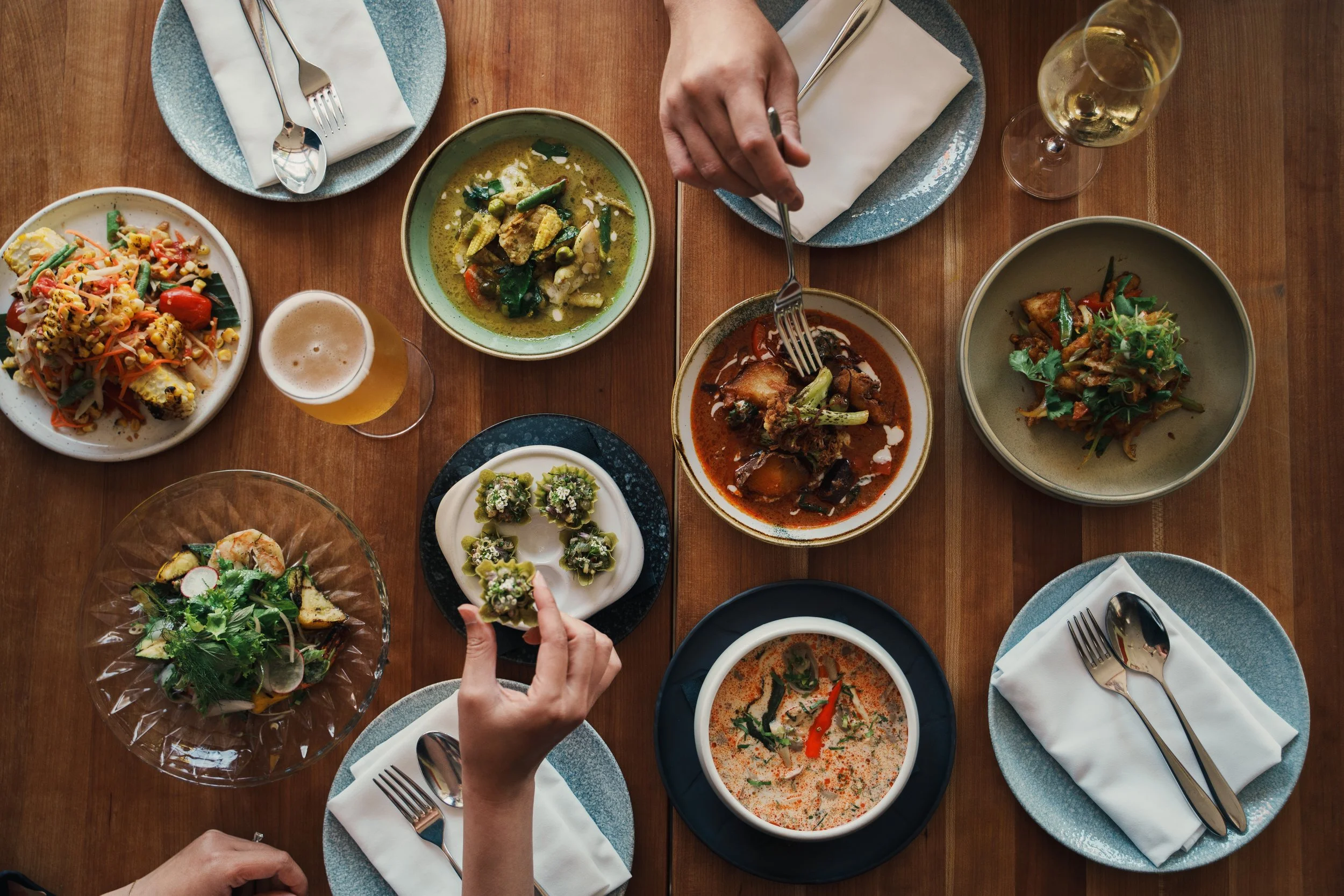 Experience award winning Thai cuisine by Chef Angus An at Maenam, located in the heart of Kitsilano, Vancouver.