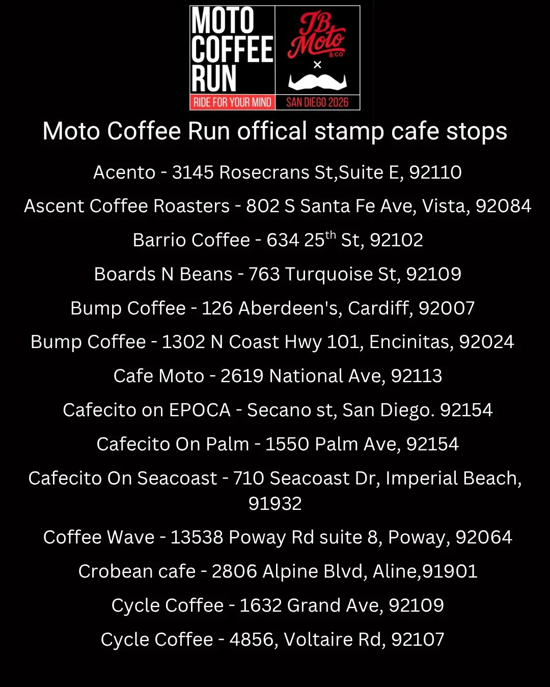 Moto Coffee Run 2026. #Motocoffeerun