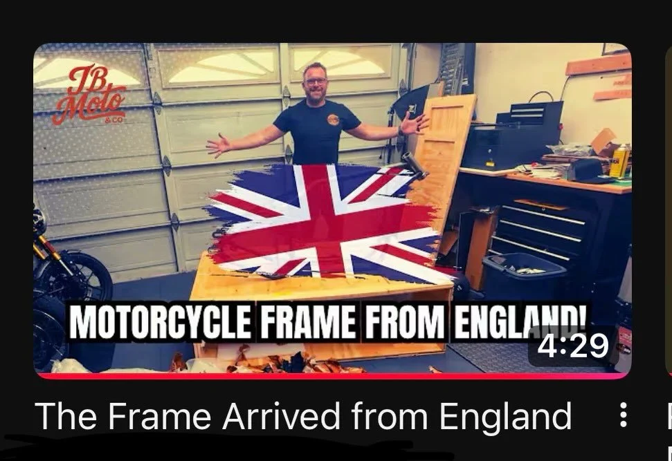 Finally have the frame here in the US, now it&rsquo;s time to plan and get this thing started. 
Go check out the short intro video and please give me a like, share and subscribe as we try to build our YouTube channel to bring more builds, adventures,