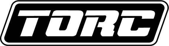 TDRC logo in black and white with bold stylized lettering inside a rectangular border.