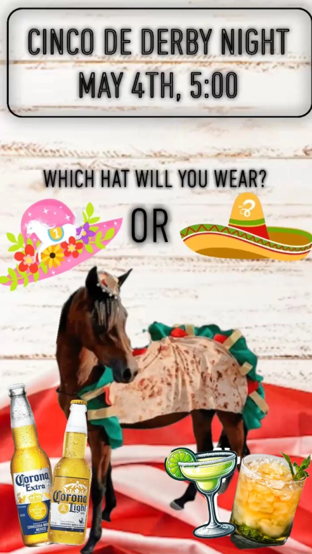 Talk Derby to me, 🐎 Fiesta now, siesta later 🪅