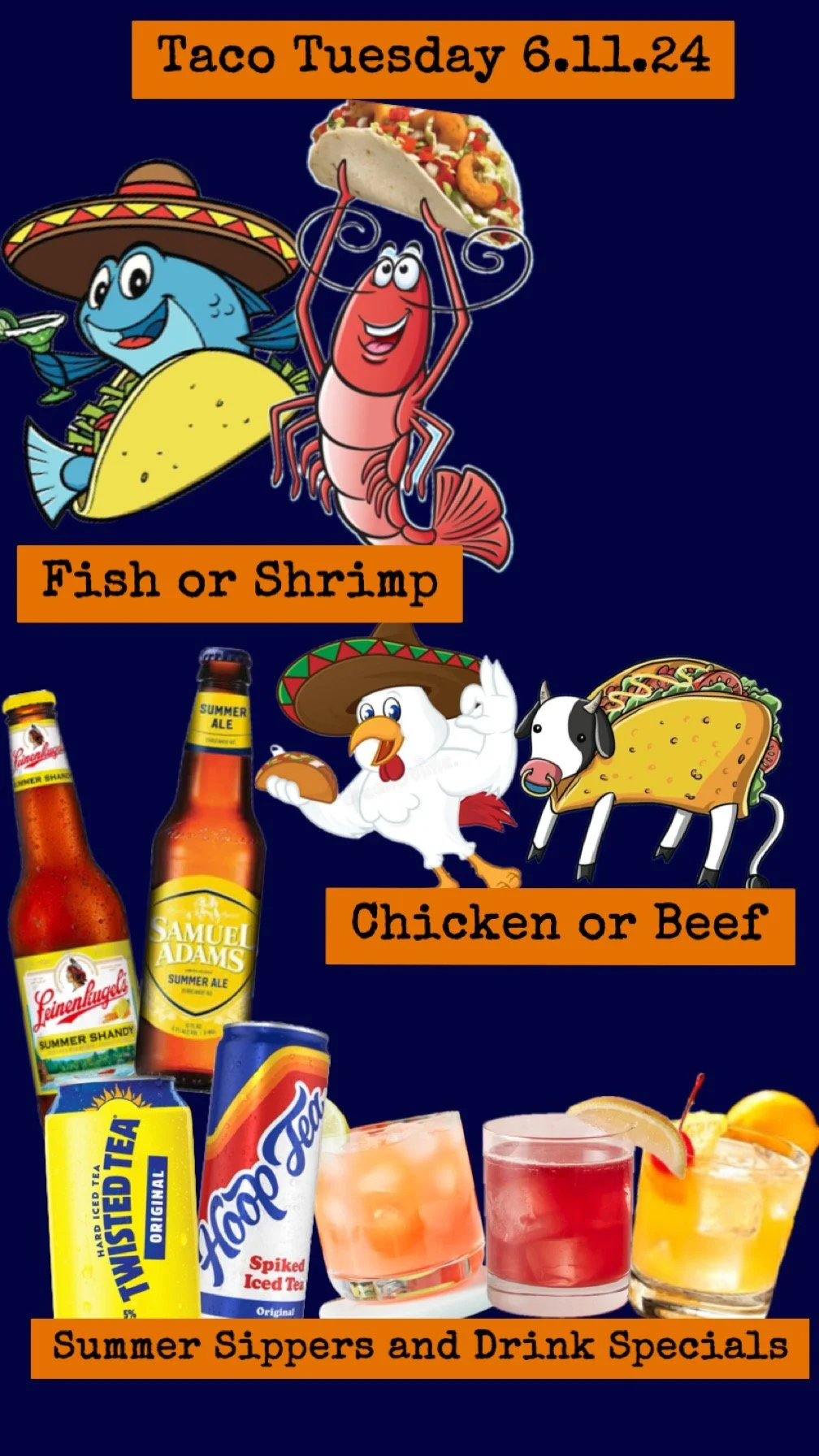 Land and Sea Taco Tuesday 🌮