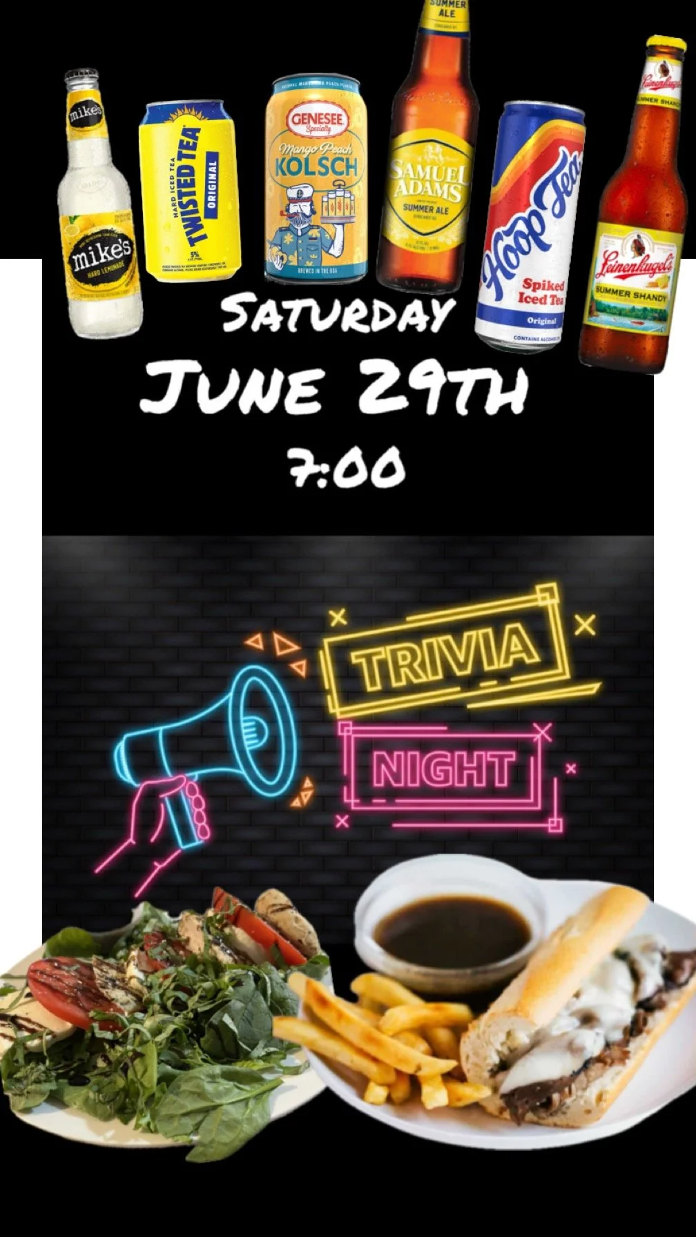 Trivia, Tunes and Two Tempting Features