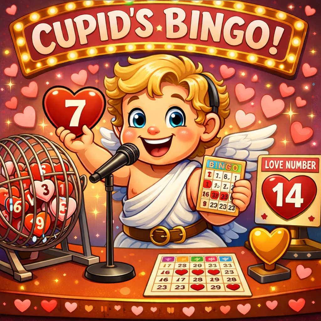       
  
     Roses are red, violets are blue,    Cash Bingo Night is calling to you! 💘    Bring the love of your life or just bring a friend,    and together chase numbers to the very end.    Hearts will flutter, dabbers will glow,    Win some swe