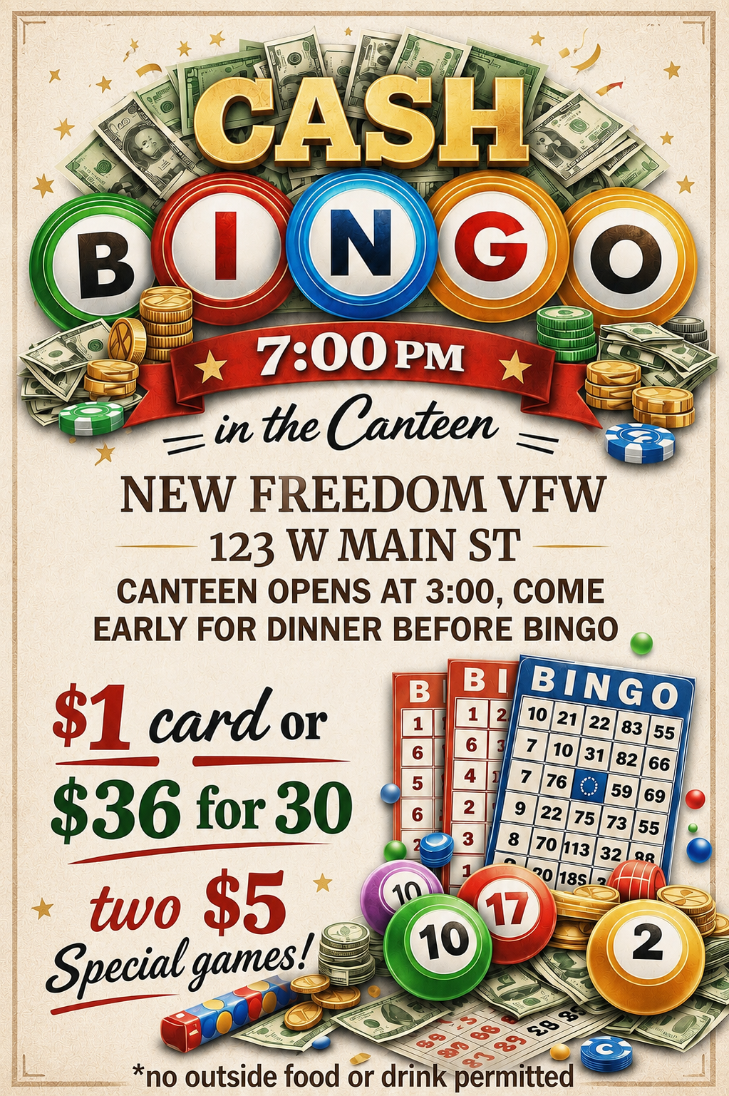 Cash Bingo 