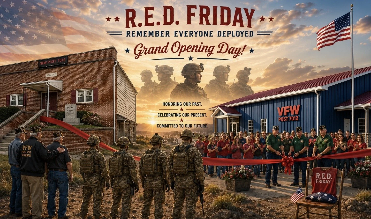 Grand Opening R.E.D. Friday🇺🇸