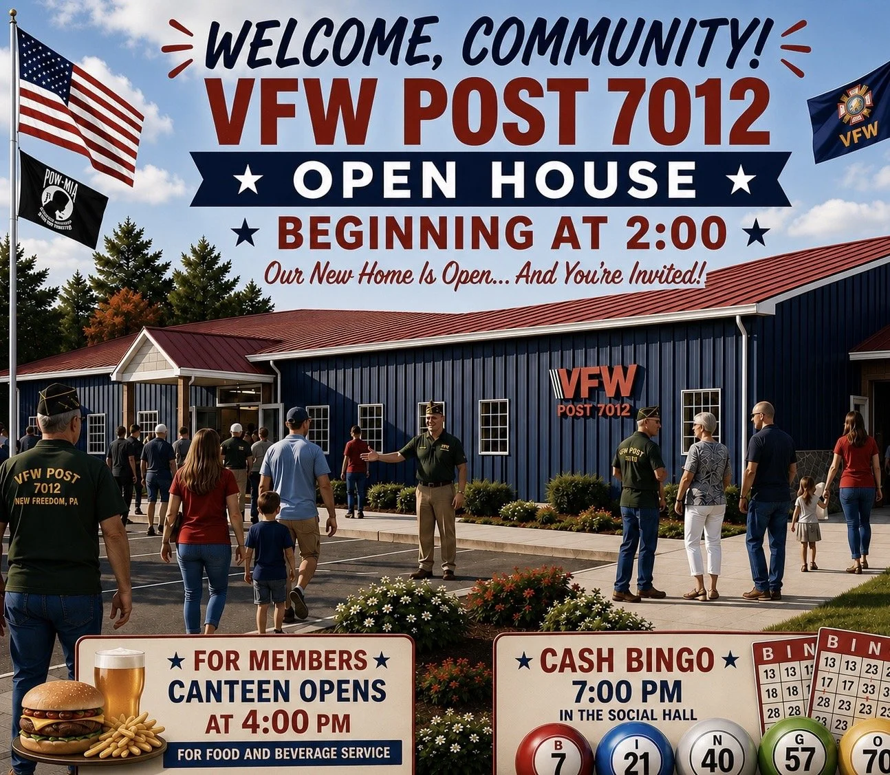Day 2 of our Grand Opening weekend 🇺🇸