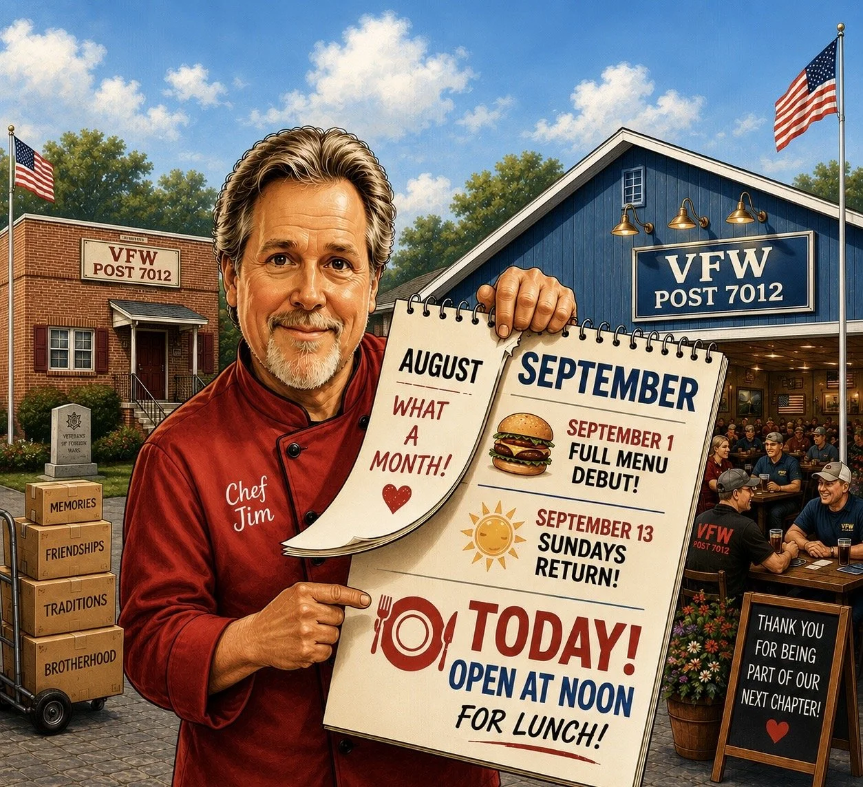 Saturday, August 29th 🇺🇸
