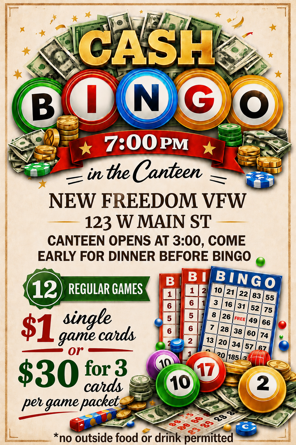 Cash Bingo 