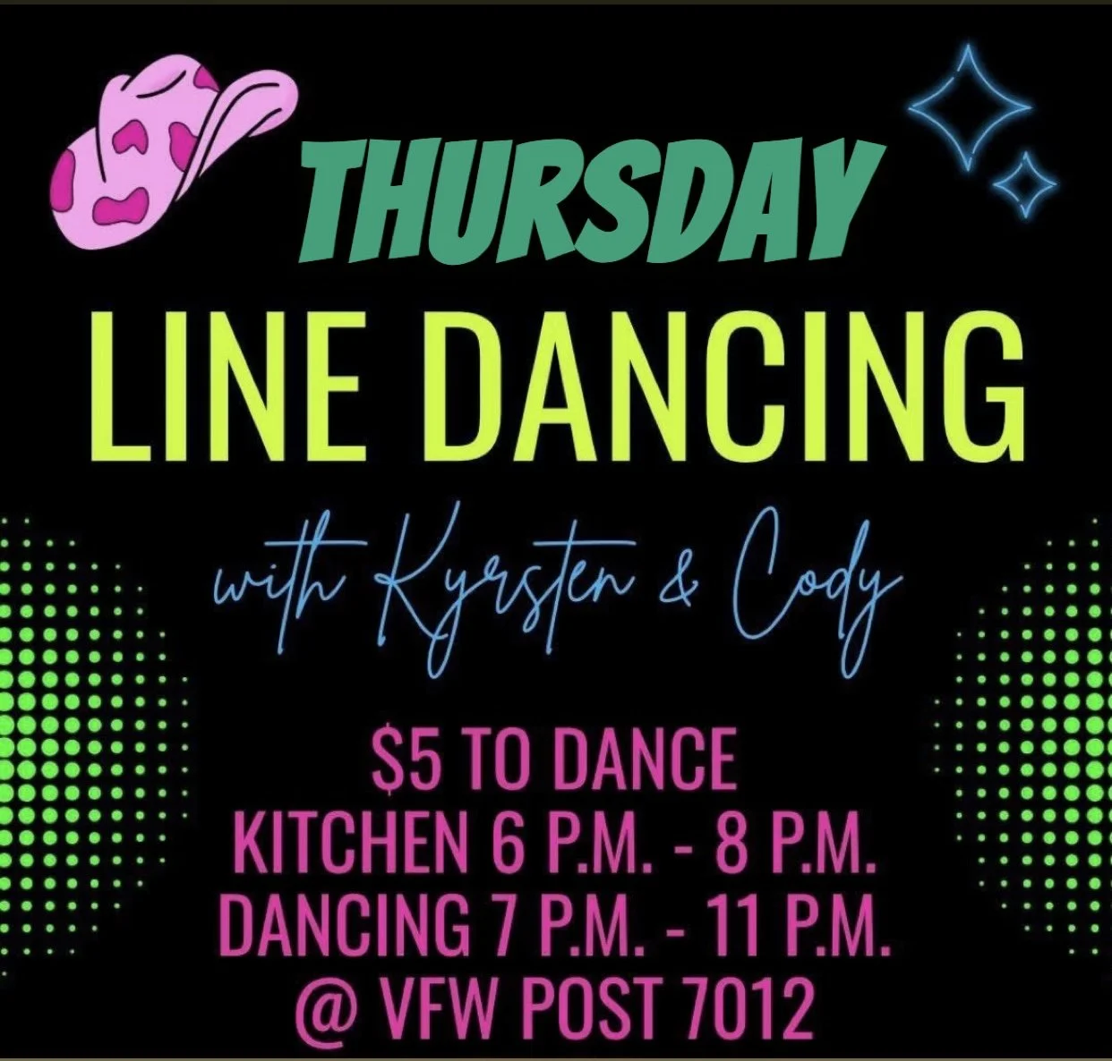 Line Dancing with Kyrsten 