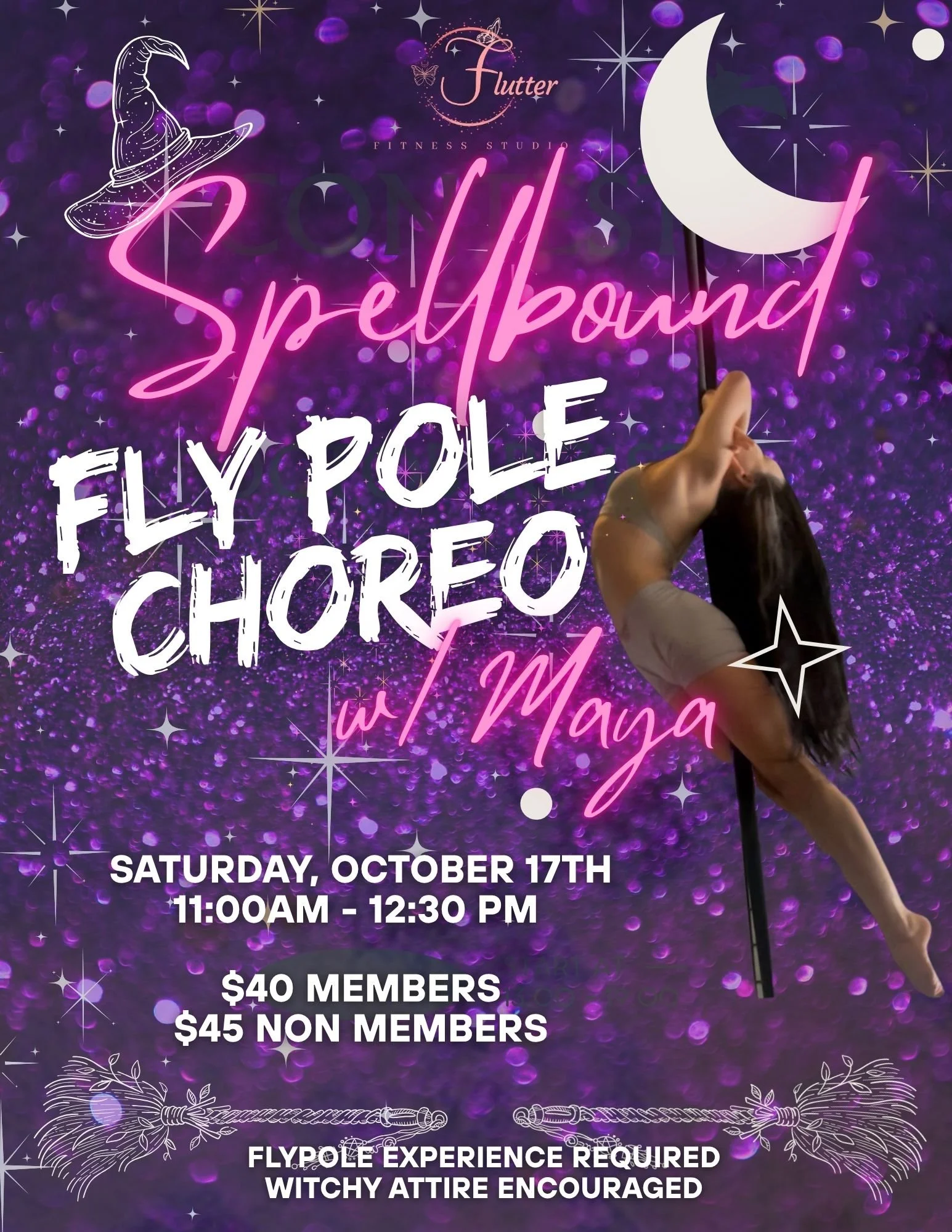 Spellbound Fly Pole Choreo Workshop