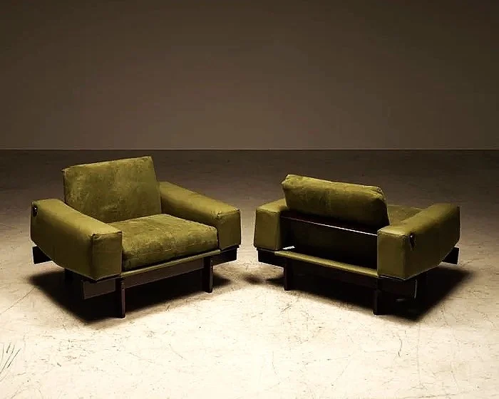 Moveis Cimo 'Square' Chairs, 1960's Brazil.