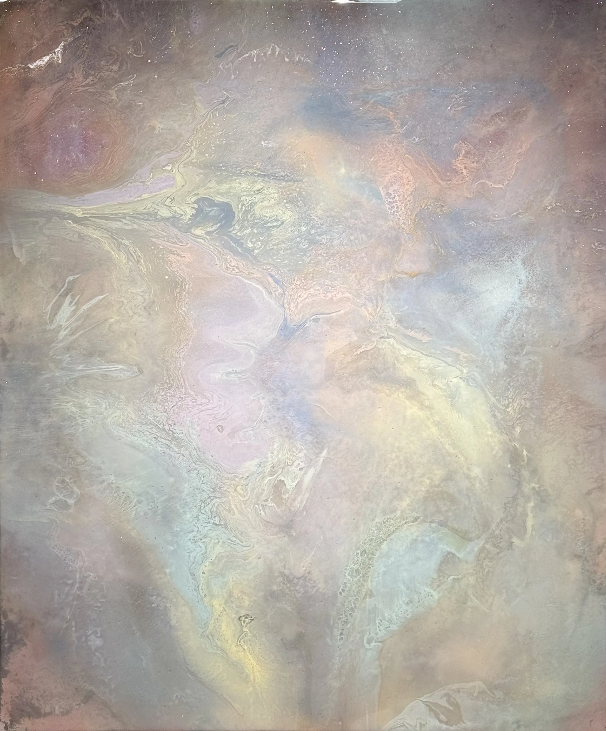 The Currents of Life
Resin & mixed media on board
120 x 100cm
$5100