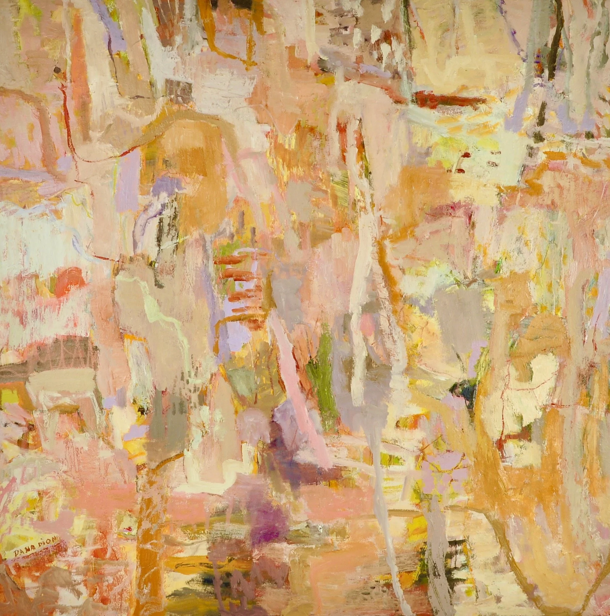 Desert Warmth 
150 x 150cm
Mixed media and oil on canvas 
$10,000