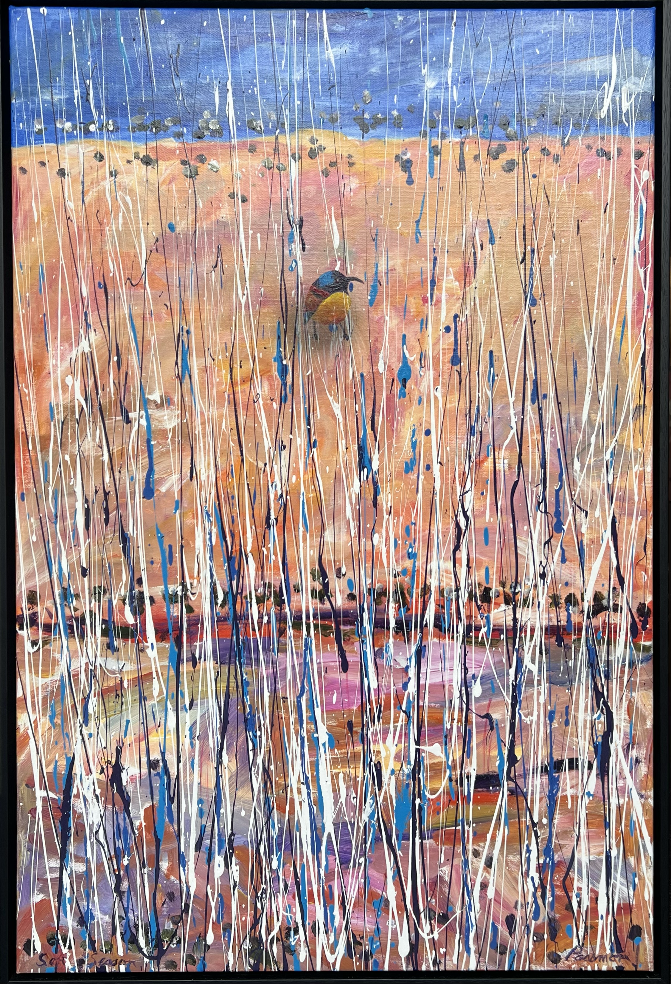 Soft Season
Acrylic on Canvas
Framed
90 x 60cm
$5500