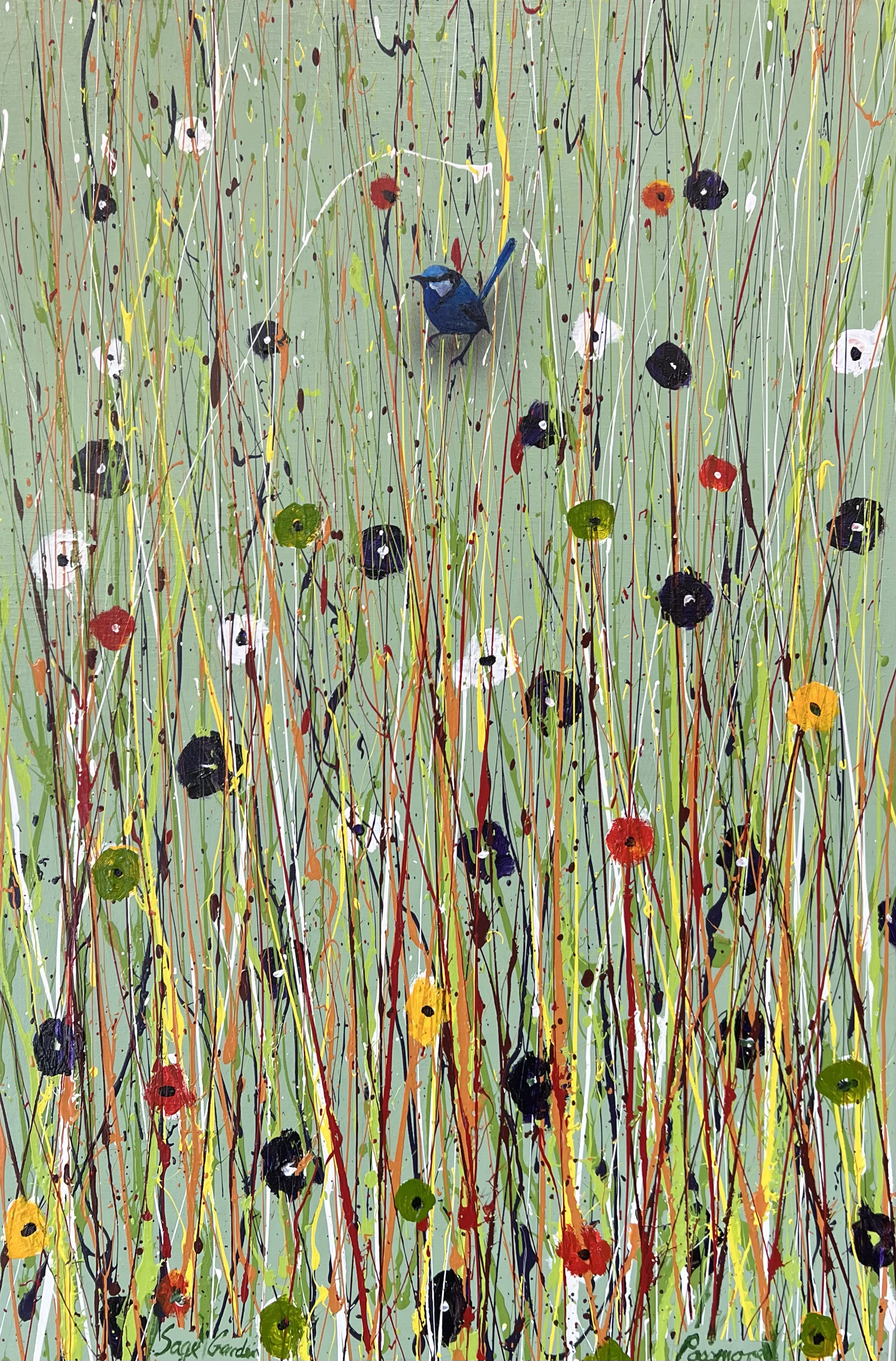 Sage Garden
Acrylic on Canvas
64 x 94.5cm
$5500
