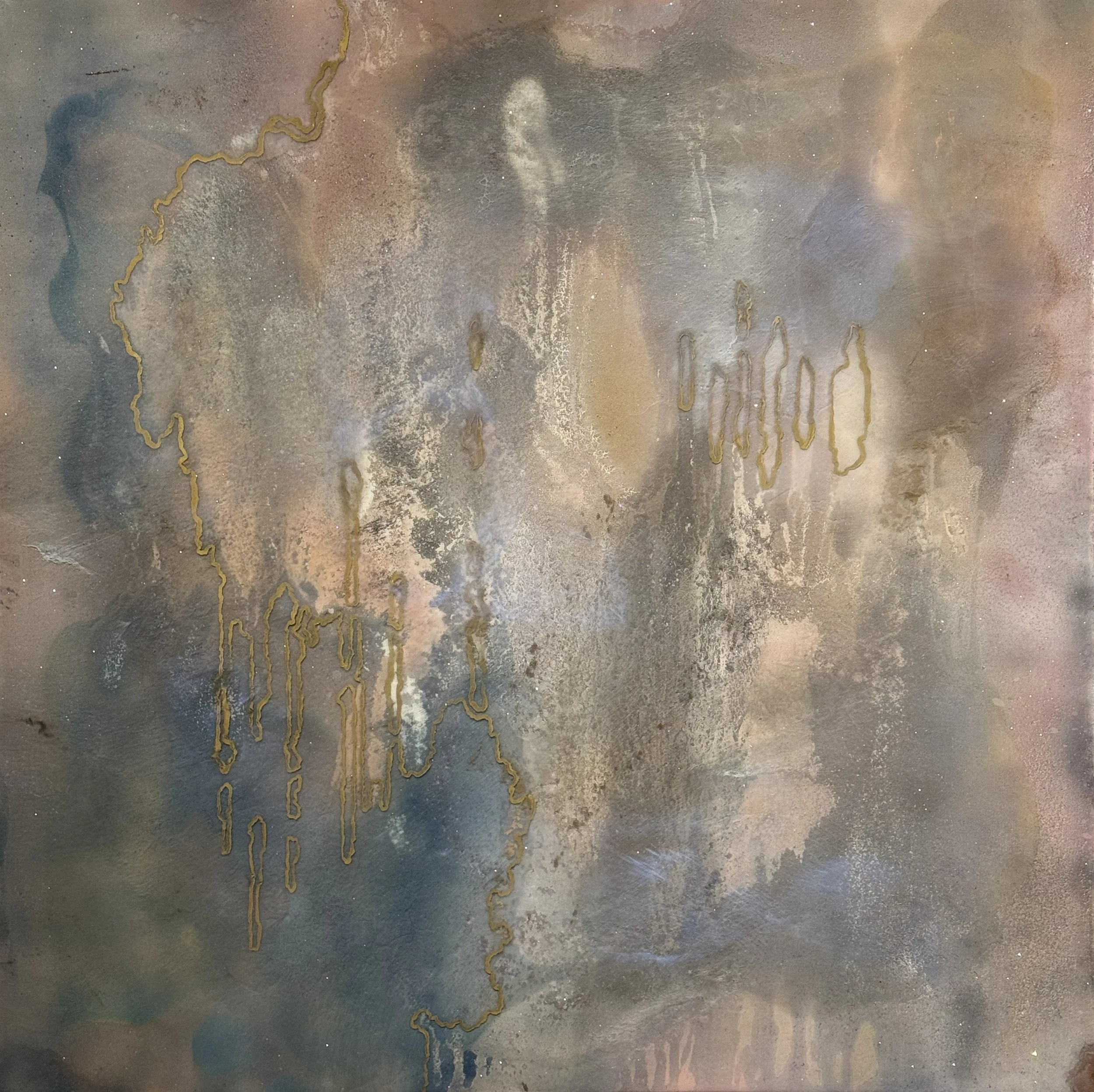 Walk About 
Resin & mixed media on board
122 x 122cm
$6170
