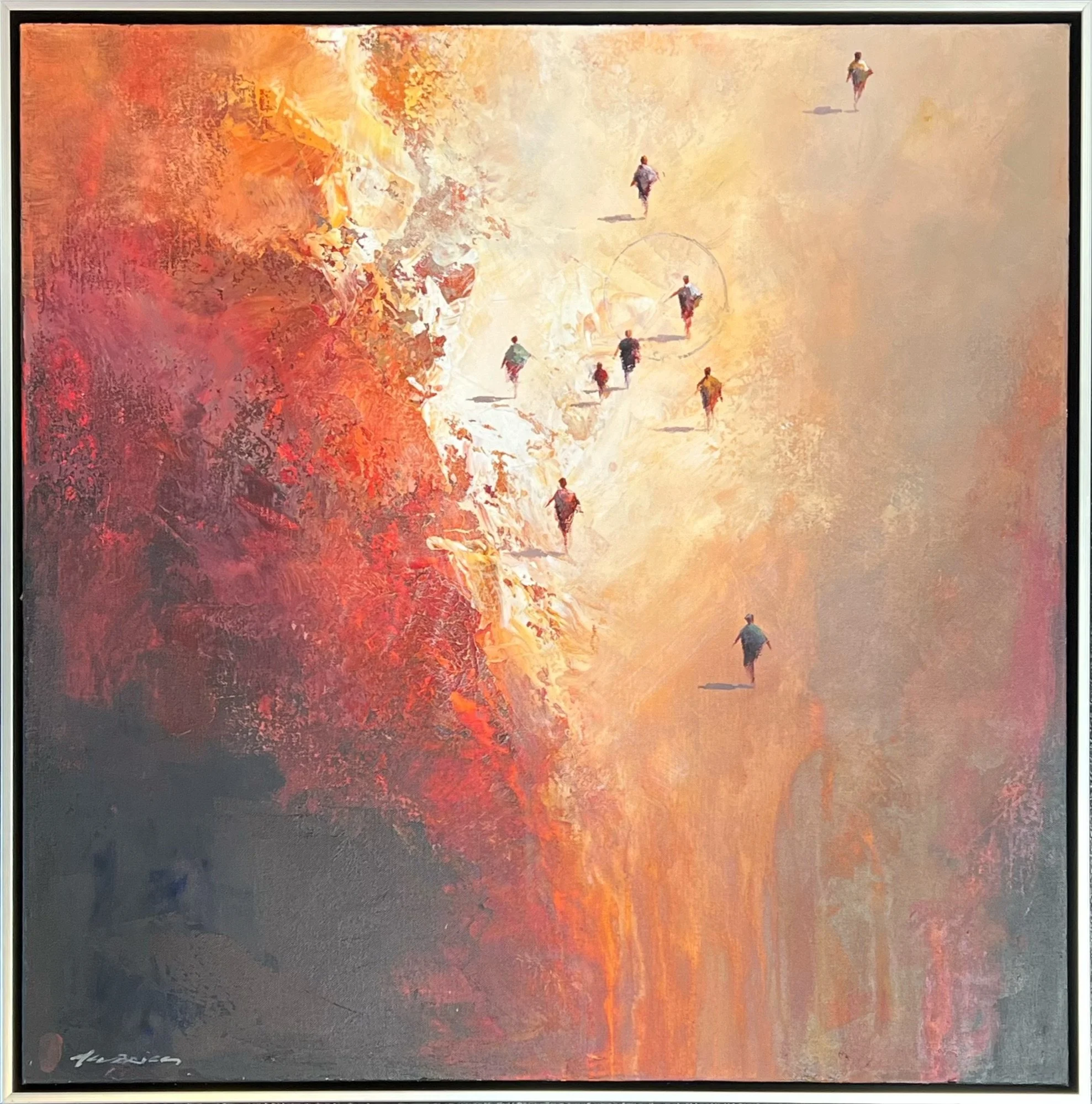 Acrylic on Canvas - Framed
80 x 80 cm 
POA