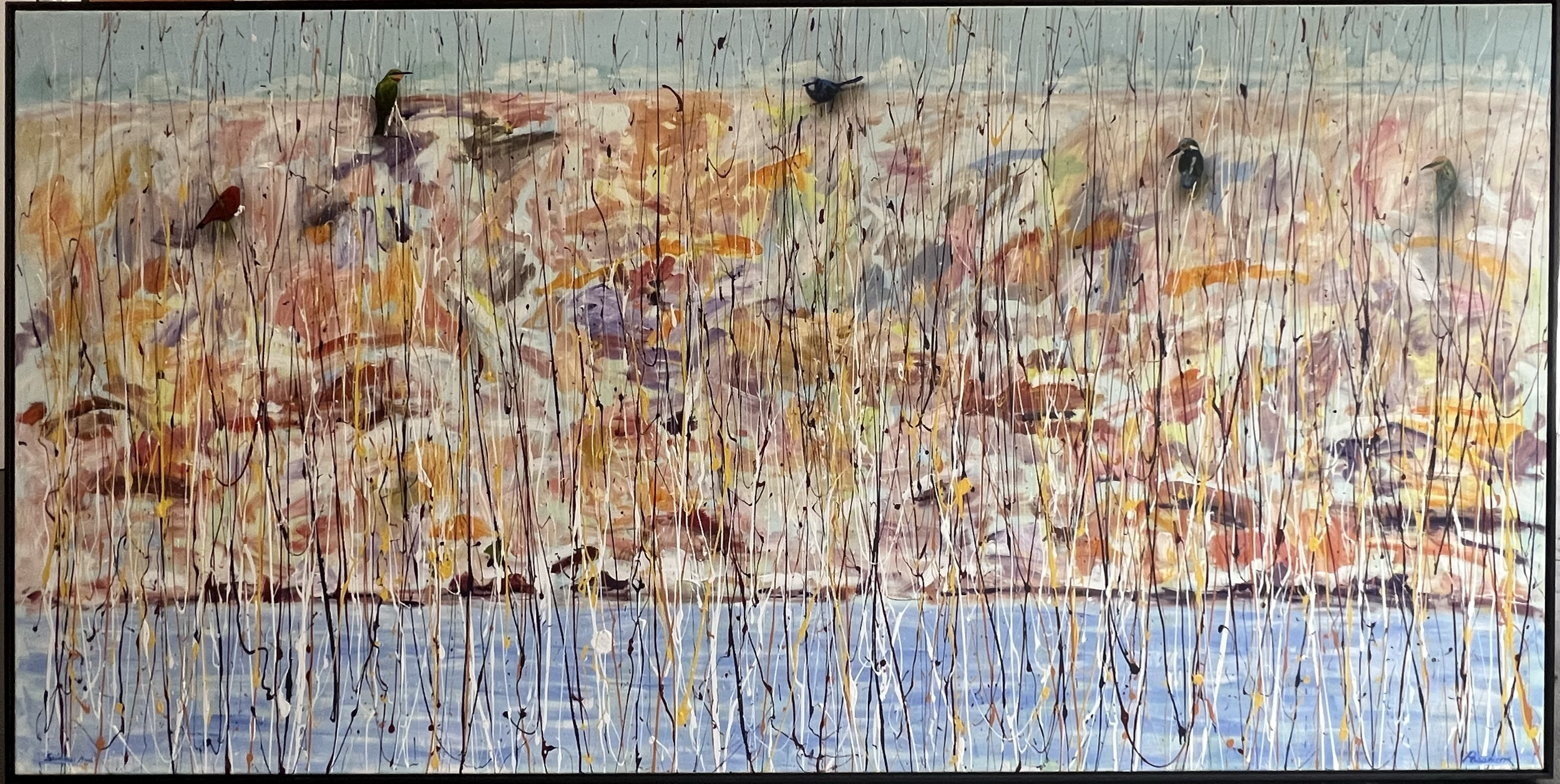 Summer Mood
Acrylic Canvas
120 x 240cm
Framed
$19,500