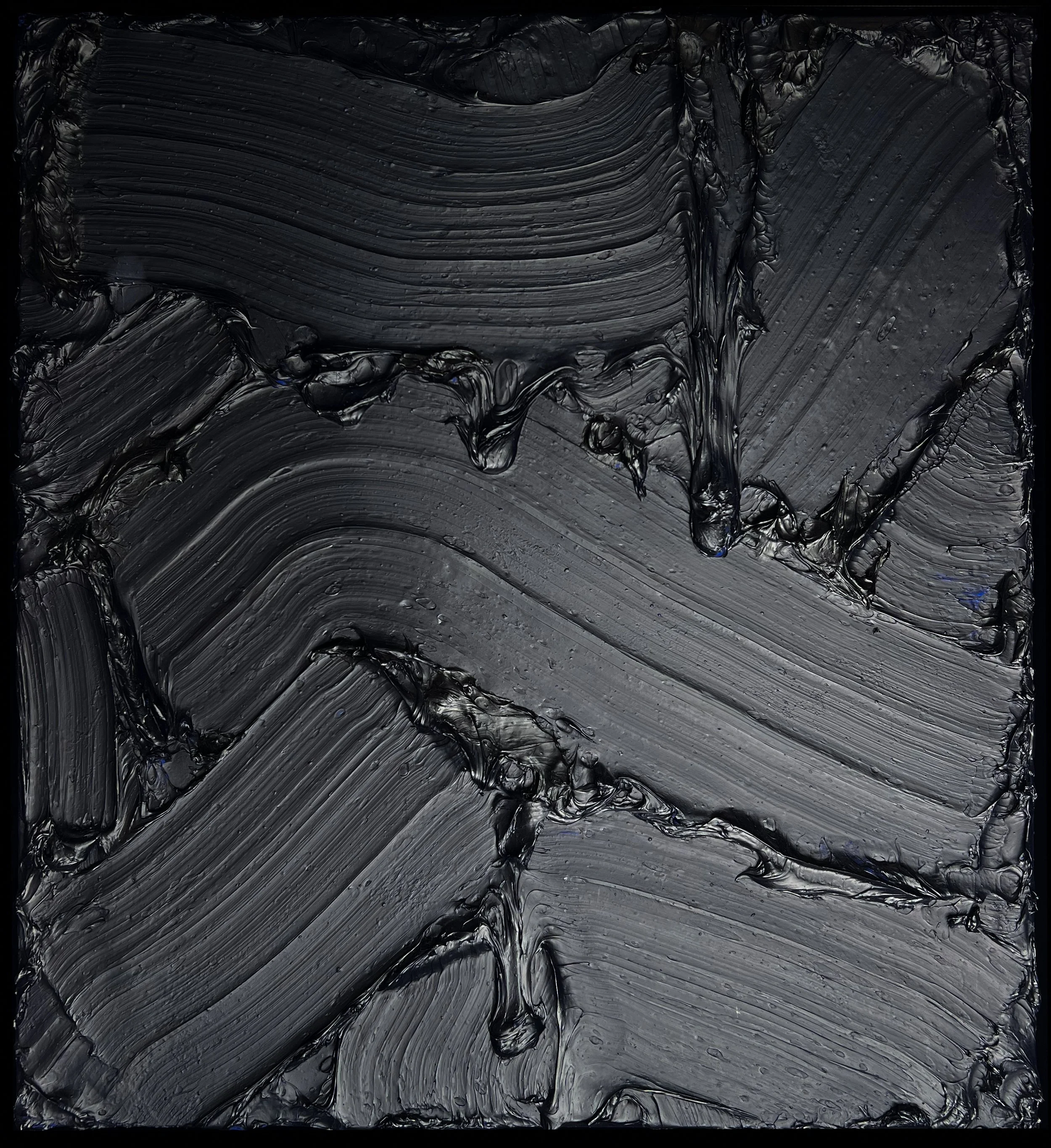 Solid State - Midnight 001
130 x 120 cm 
$7,000