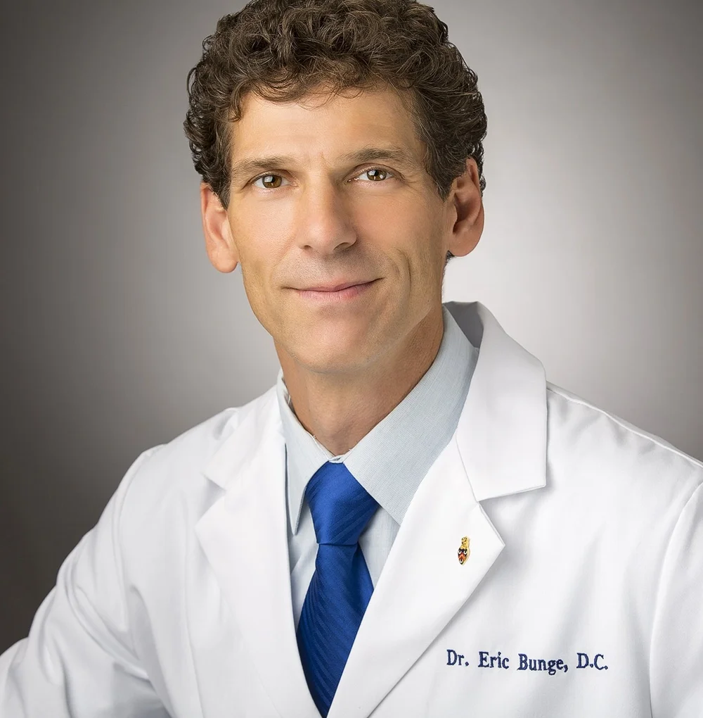 Dr. Eric Bunge, D.C., who treats neuropathy in Bluffton, SC