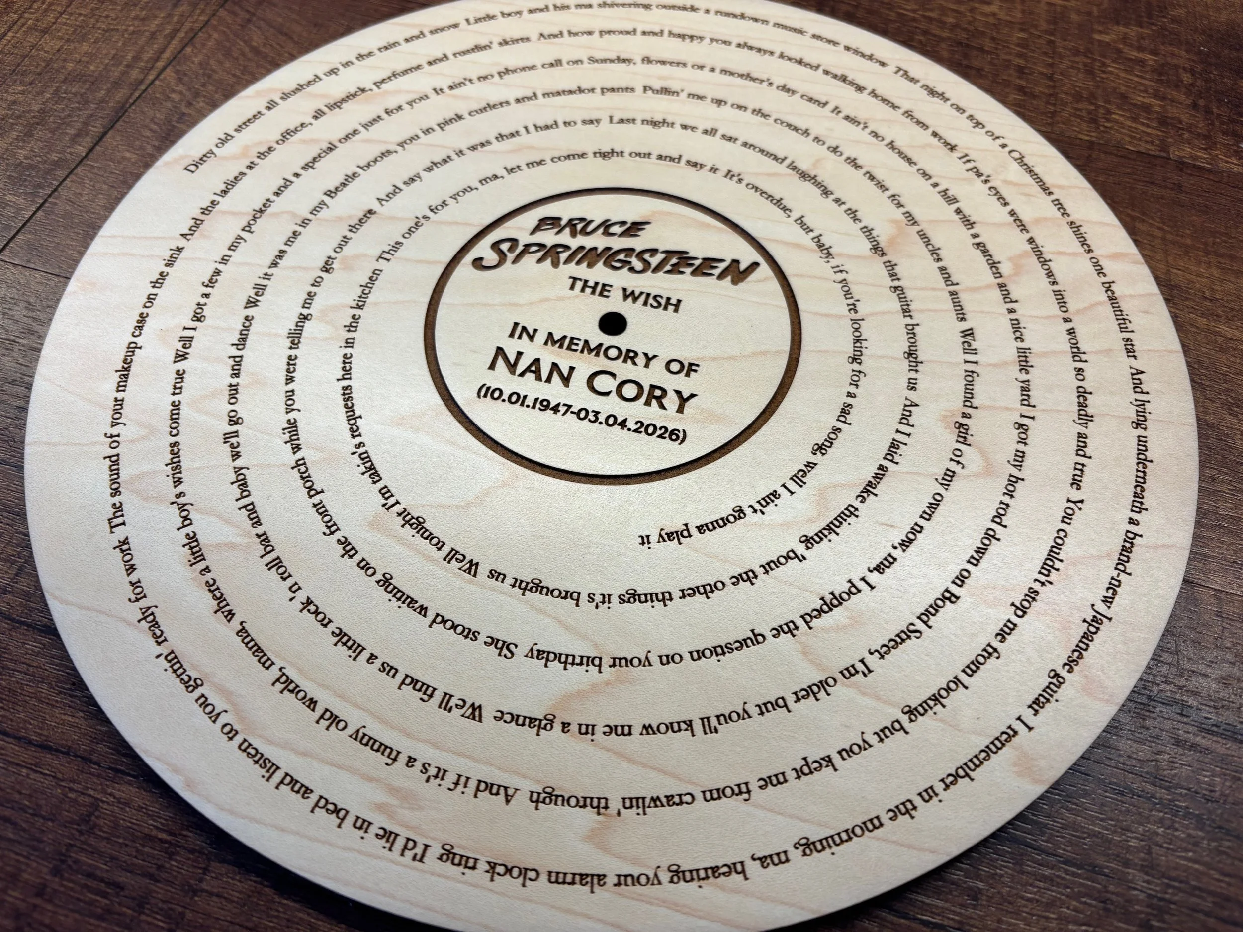 custom music wall decor wood