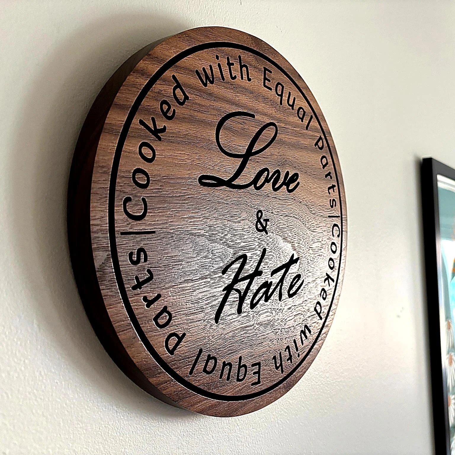 Custom Engraved Wood Sign – Personalized Business Logo or Design