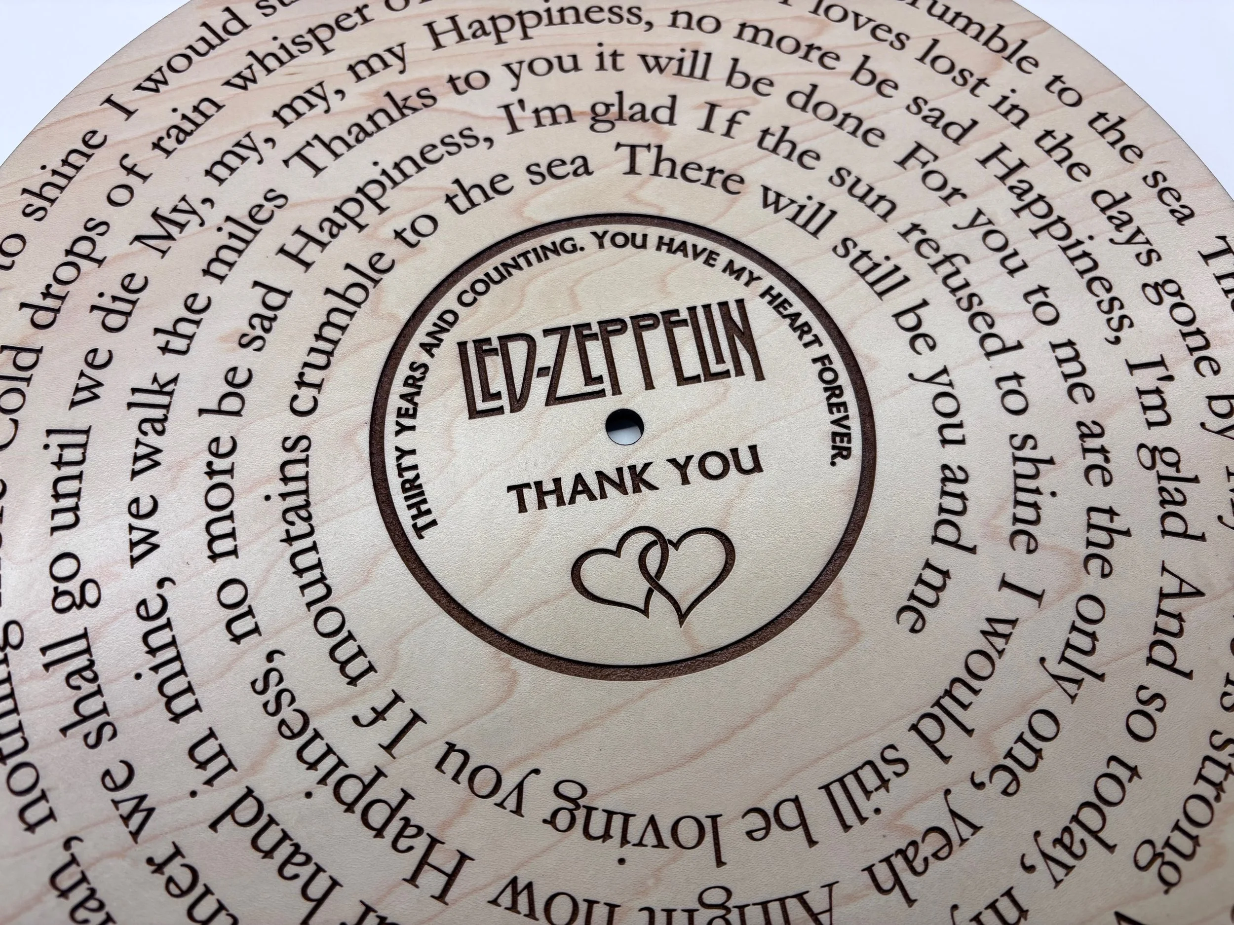 vinyl record wall art wood