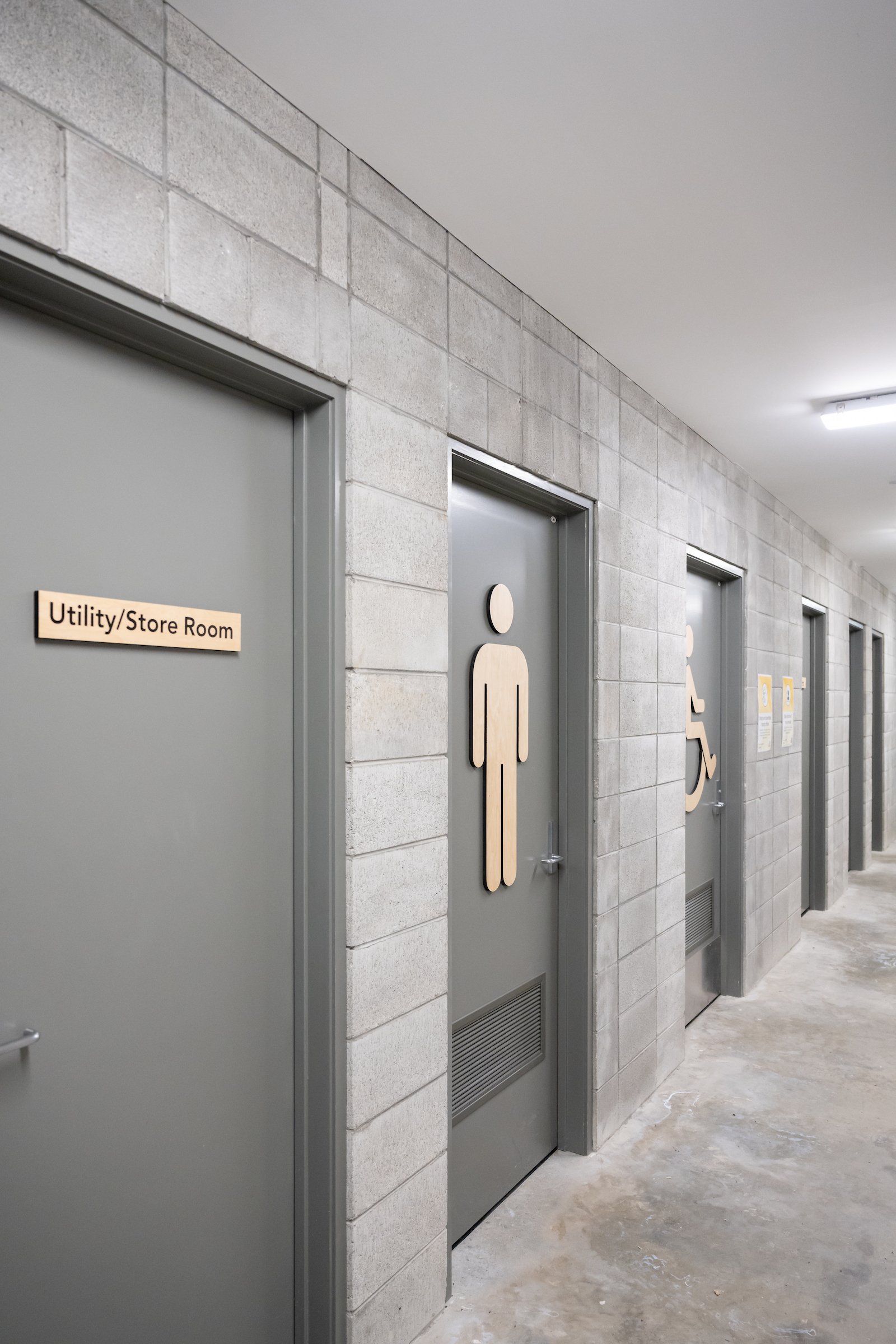 Bathroom & Service Area