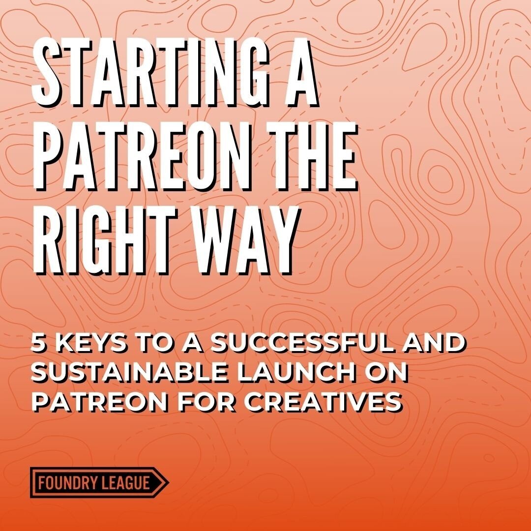 When you start a Patreon page, it is important to kick off your launch the right way. Your goal for launching should always be to a create relationship with your followers and patrons that is mutually beneficial. Click the link in our bio to read the