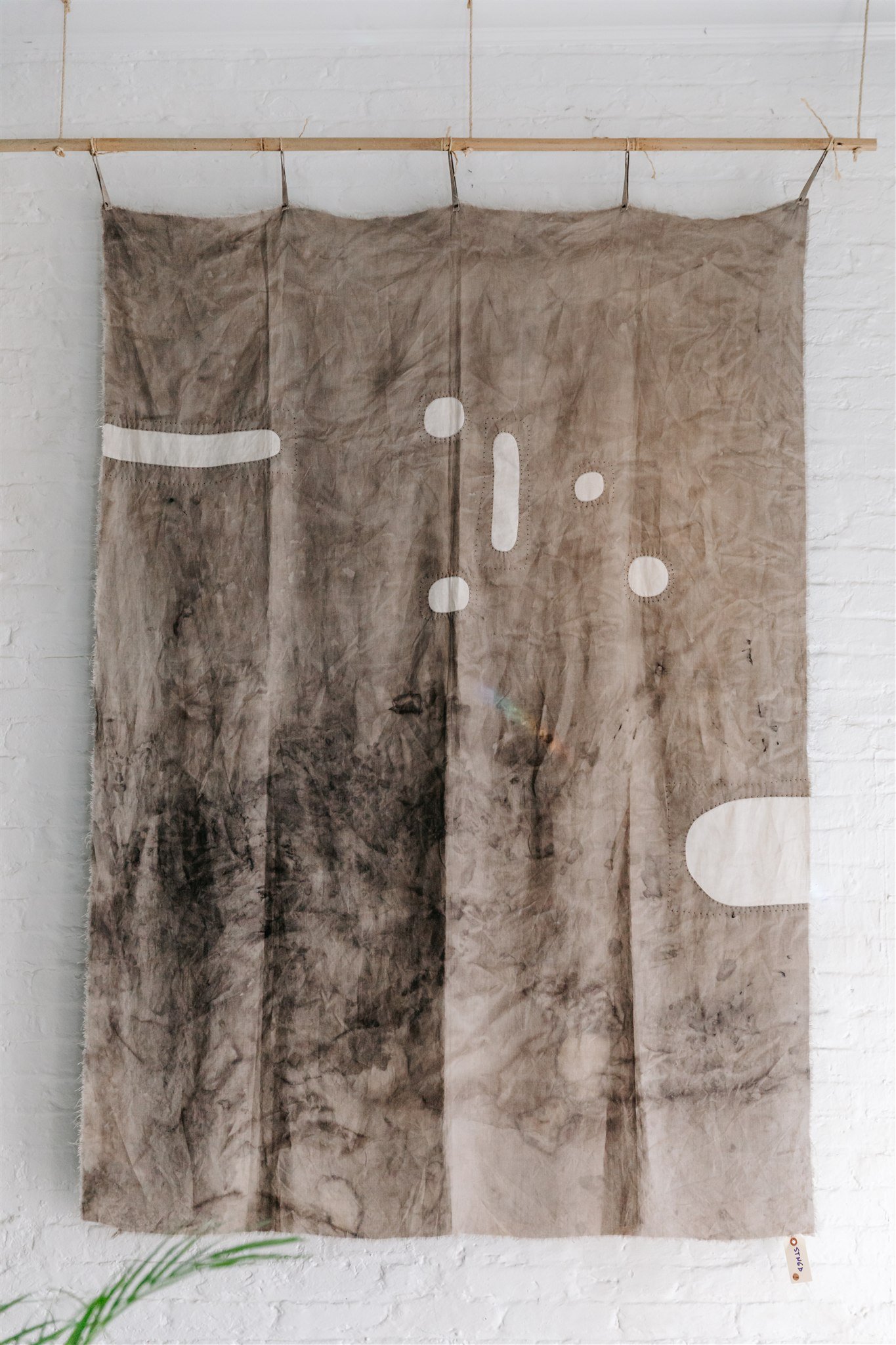 Stone Garden Textile Art