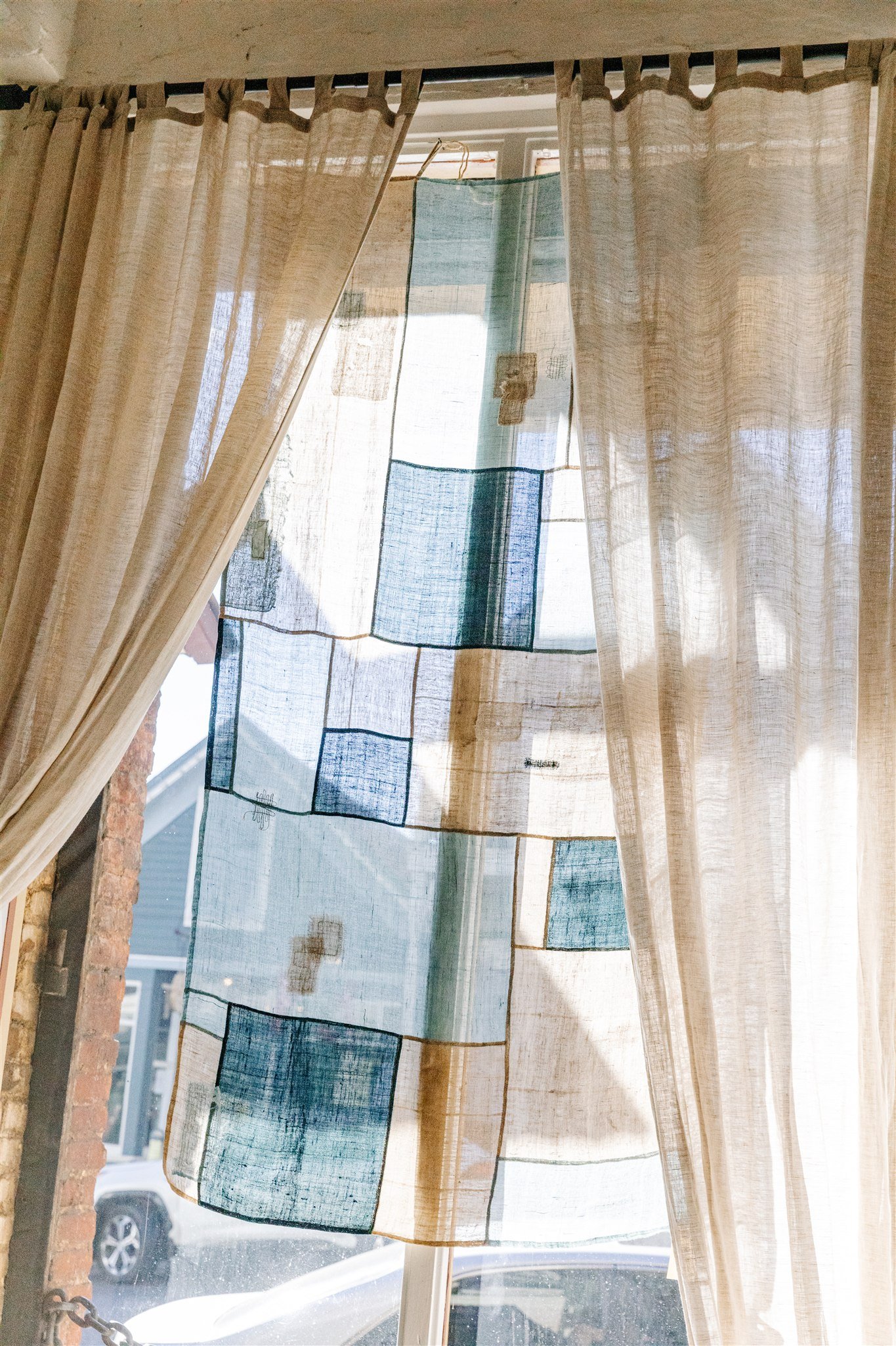 Antique Japanese Mosquito-Net Hemp