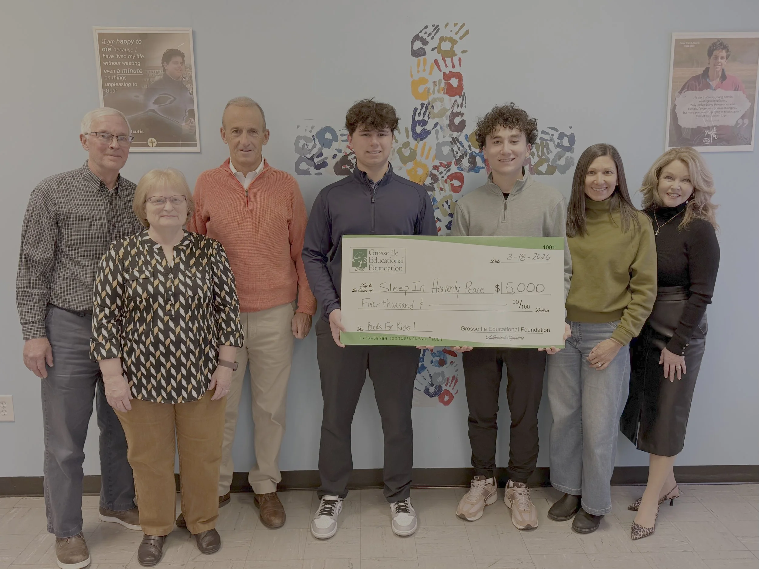 GIEF supports Sleep In Heavenly Peace (SHP) Bed Building project with a $5,000 grant.