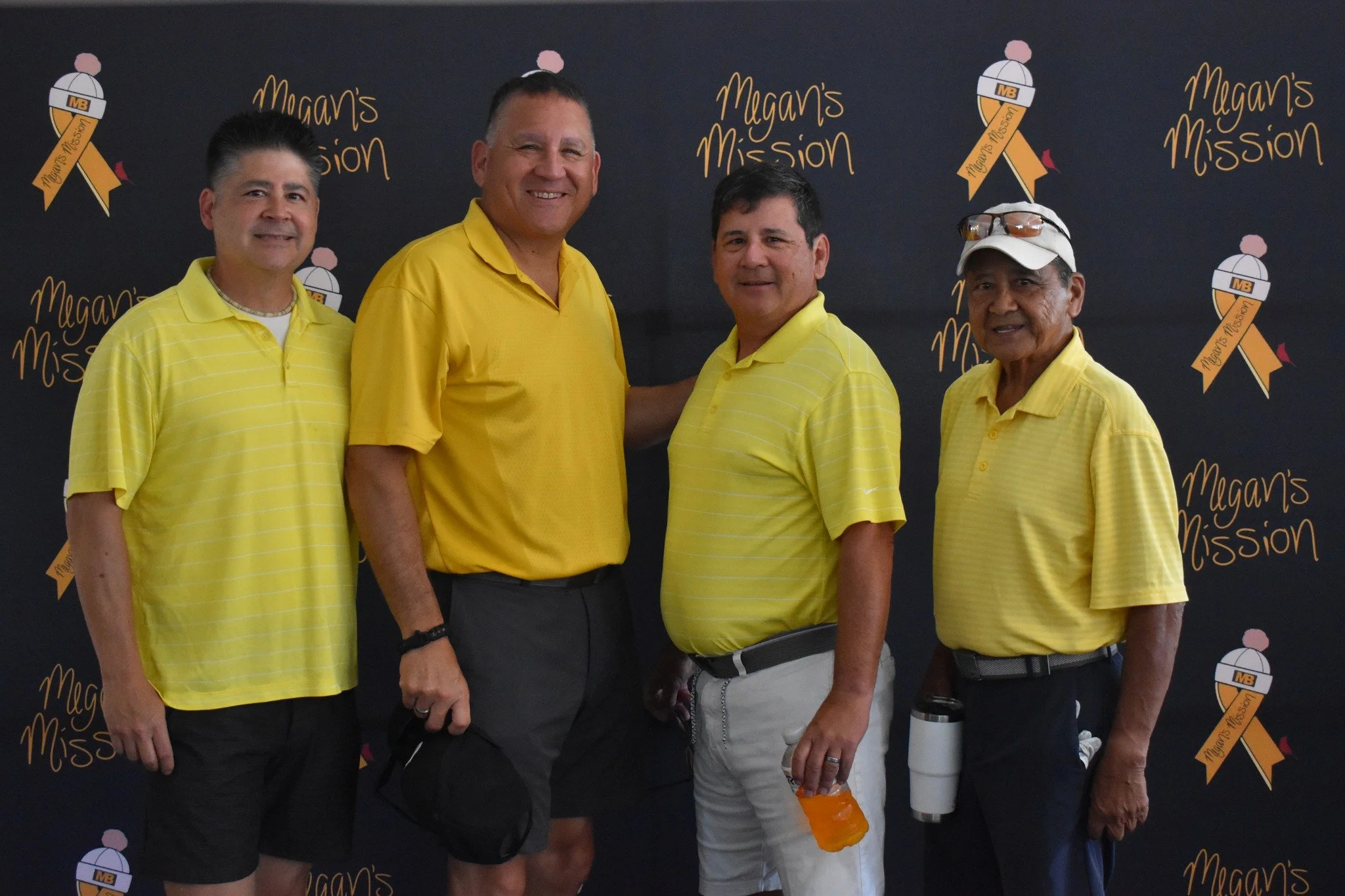 One of the foursomes at the golf outing