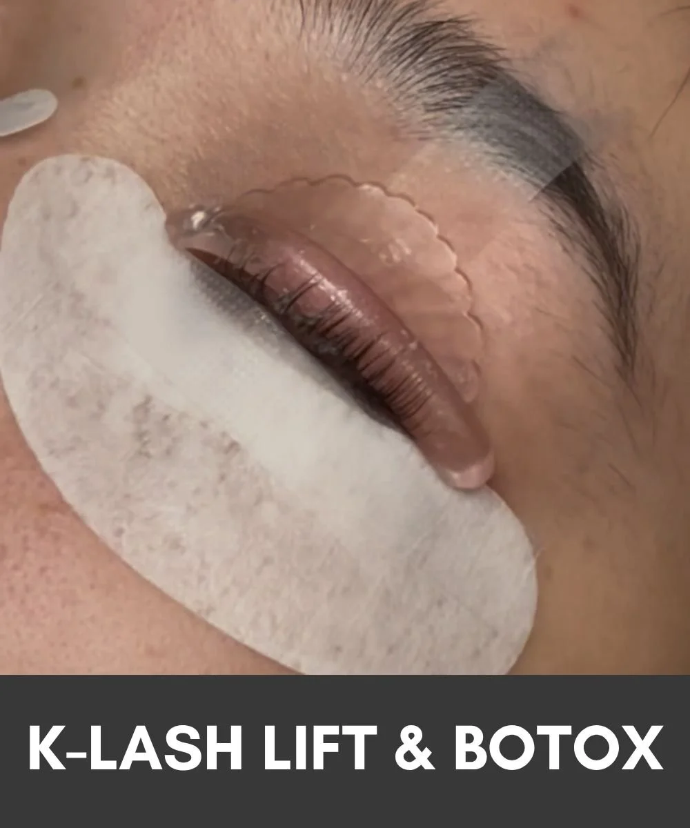 lash lift and botox