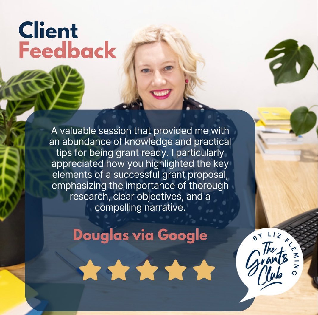 A couple of 5 ⭐️ reviews I've received via Google lately.

If you want to be like Douglas and Karen, get in touch about Grants and your business and we can get you sorted in no time!

#grantsclub #grantsready #success #100%ontime #smallbusiness