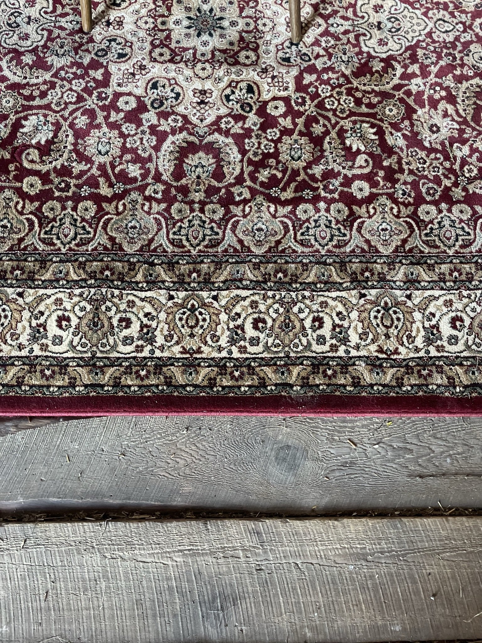 Antique Red & Burgundy