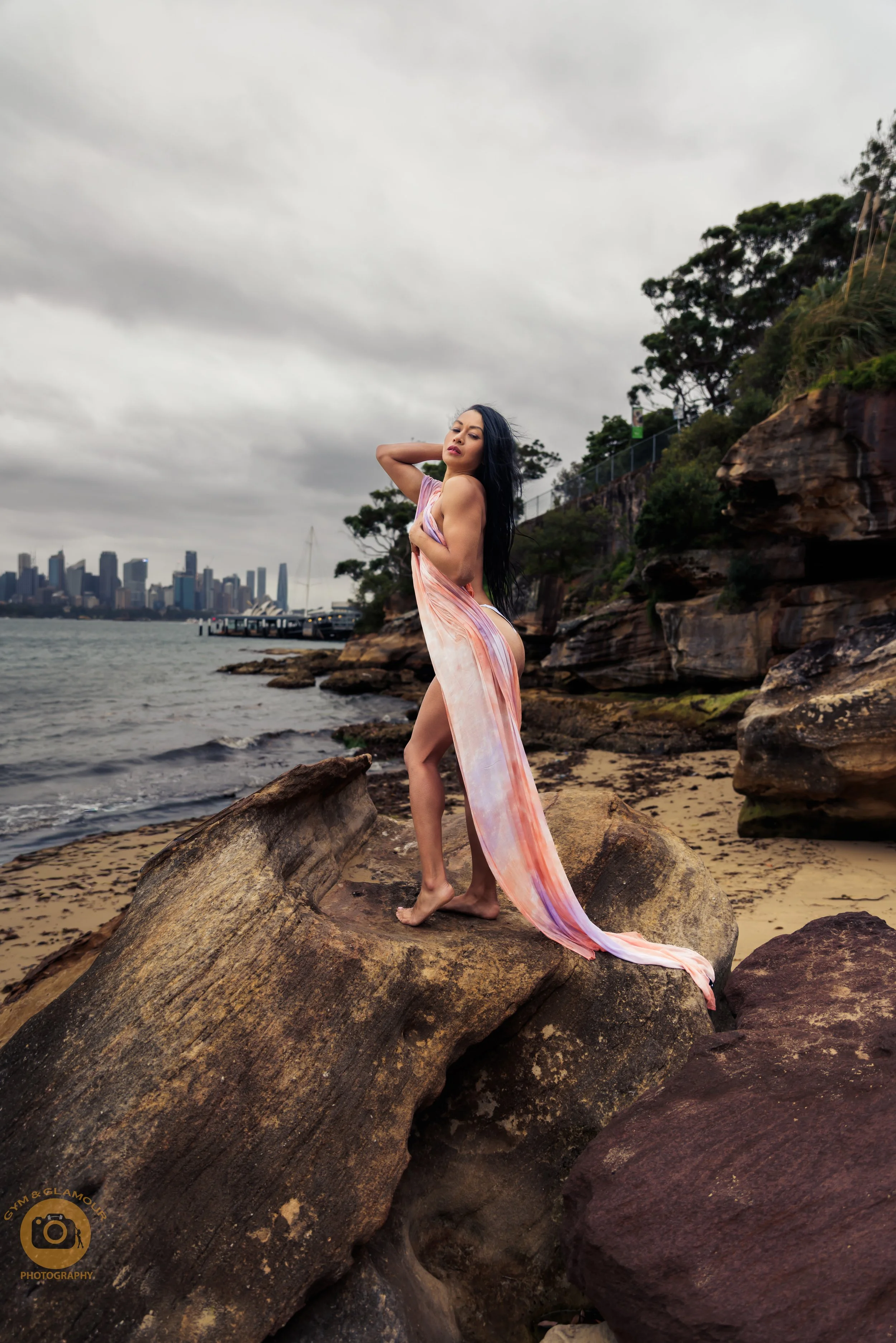 Outdoor boudoir photography session in Sydney Australia