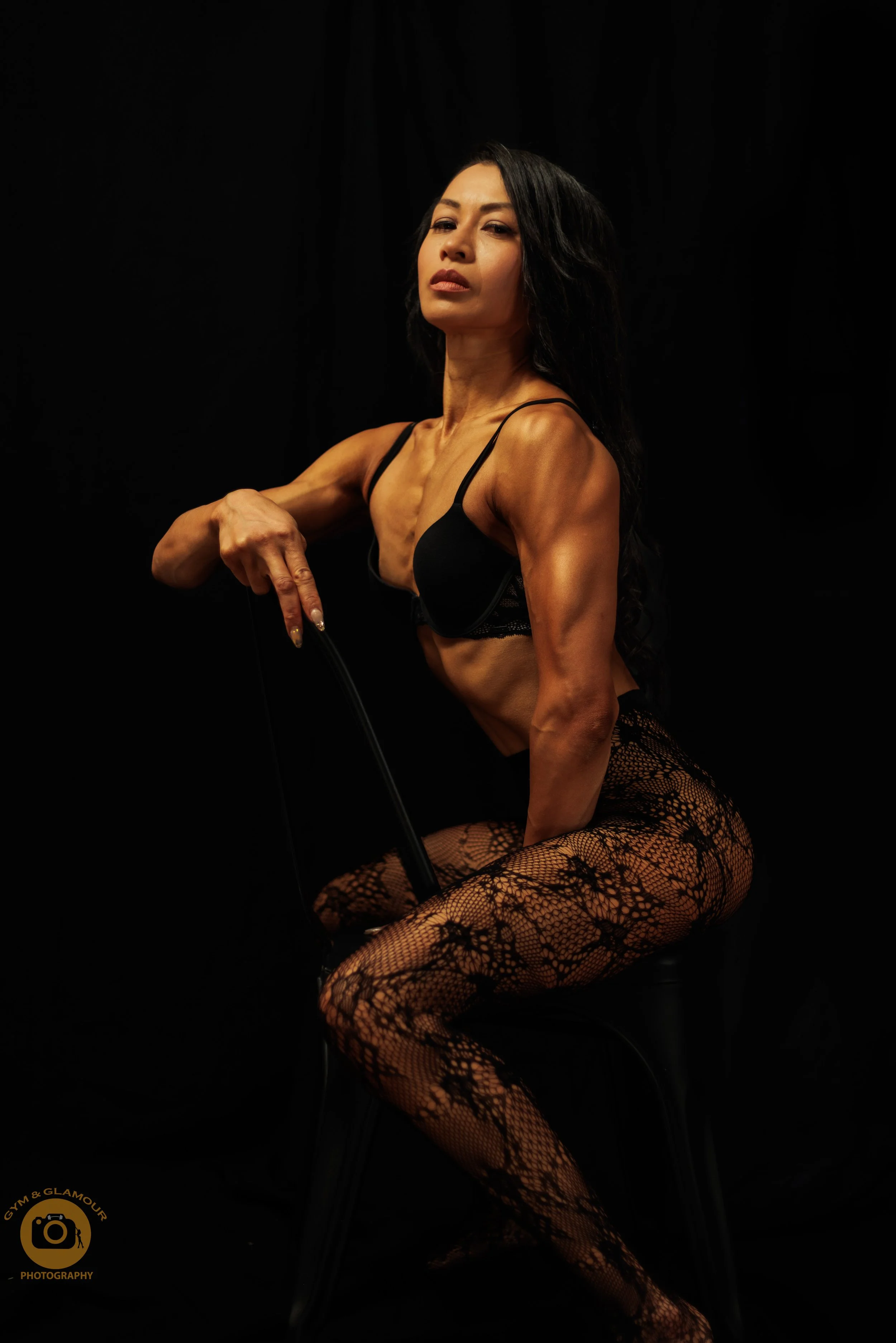 Fitness athlete posing for an editorial photoshoot in Sydney