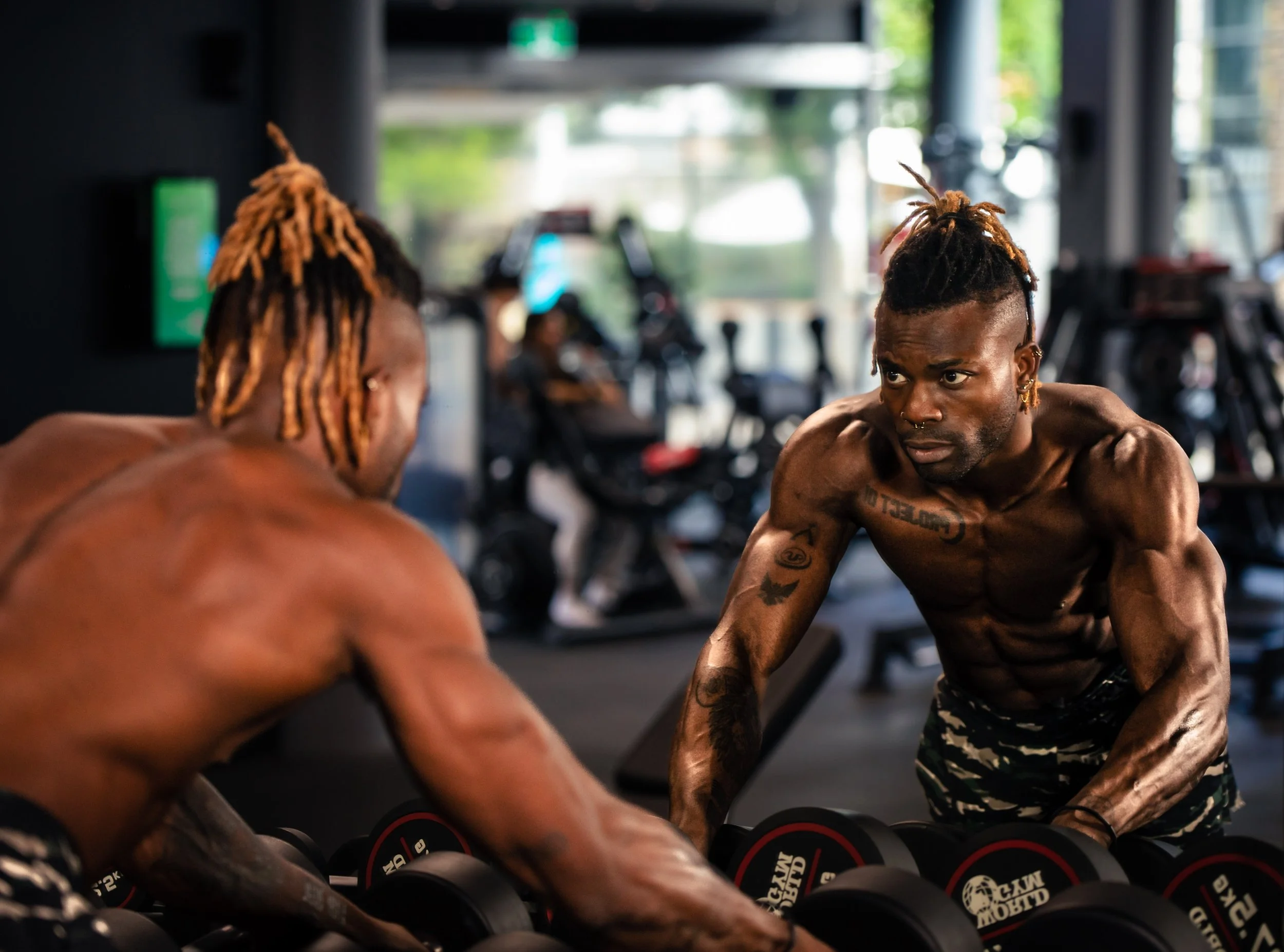 Bodybuilding athlete posing for a professional physique photoshoot in Sydney