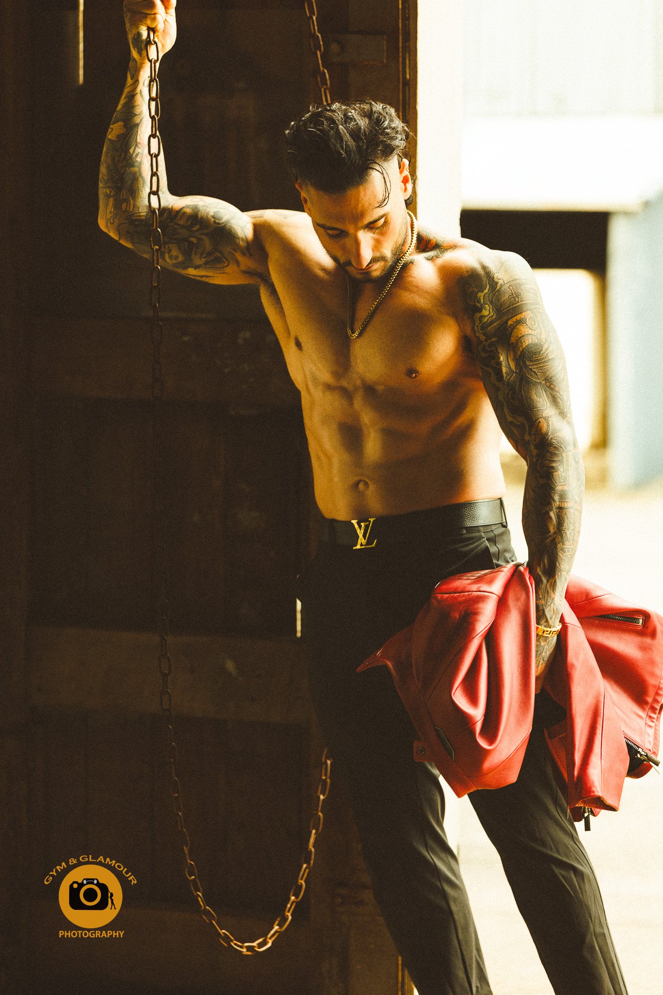 Professional physique photography for a bodybuilding athlete in Sydney