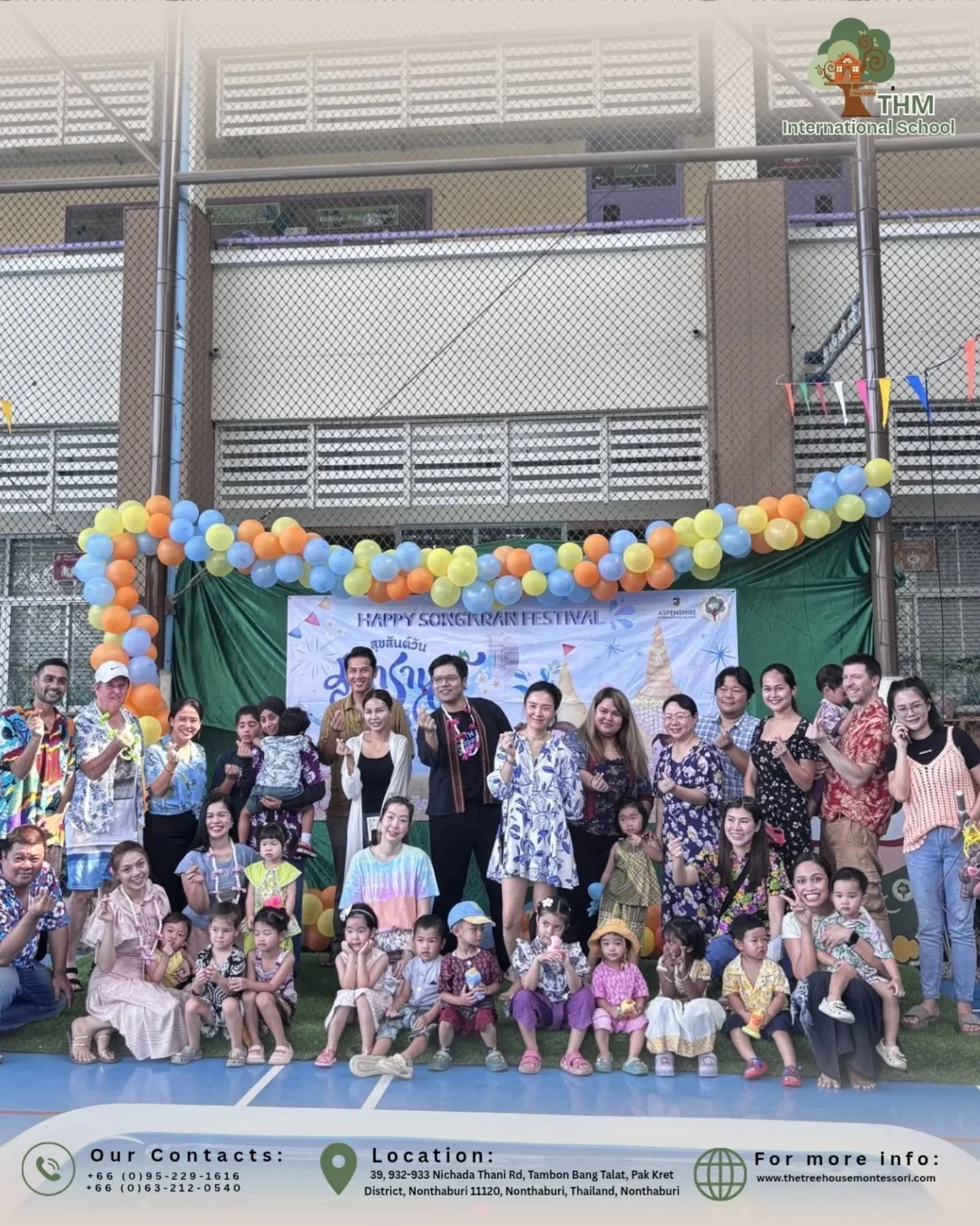 💦🌼 Songkran Day Celebration at THM International School! 🌼💦

Our students joyfully celebrated Songkran Day, embracing Thai culture through fun water play, meaningful traditions, and happy moments with friends! 🇹🇭✨

From laughter-filled activiti