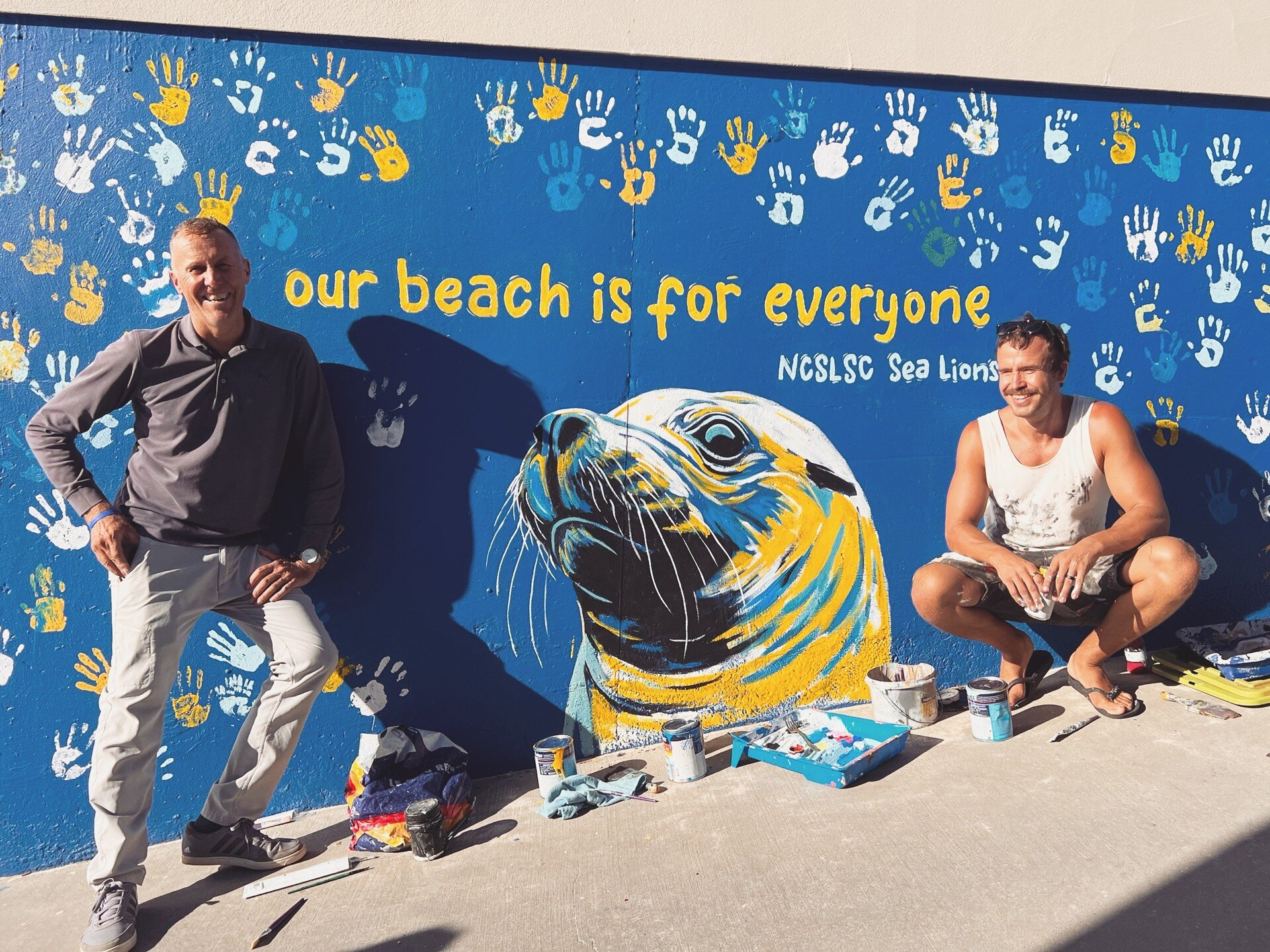Art meets inclusivity at North Cottesloe! Shoutout to Shakey and Ray for the fresh 'Our Beach is for Everyone' mural. Here's to making waves with the Sea Lions Program which officially kicked off last Sunday. 

Some snaps from the @duluxaus community