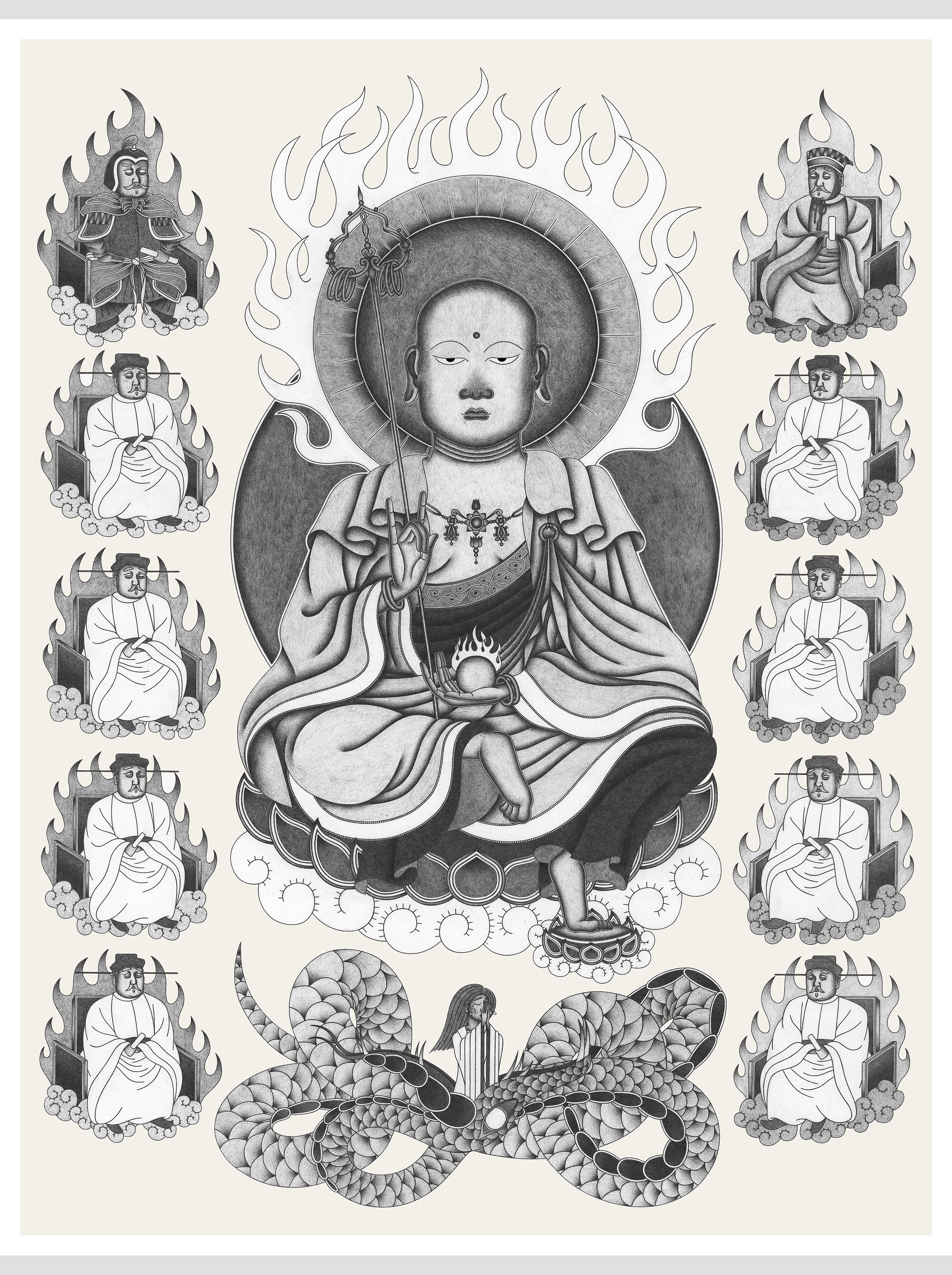 Jizo Bodhisattva, Savior In Hell