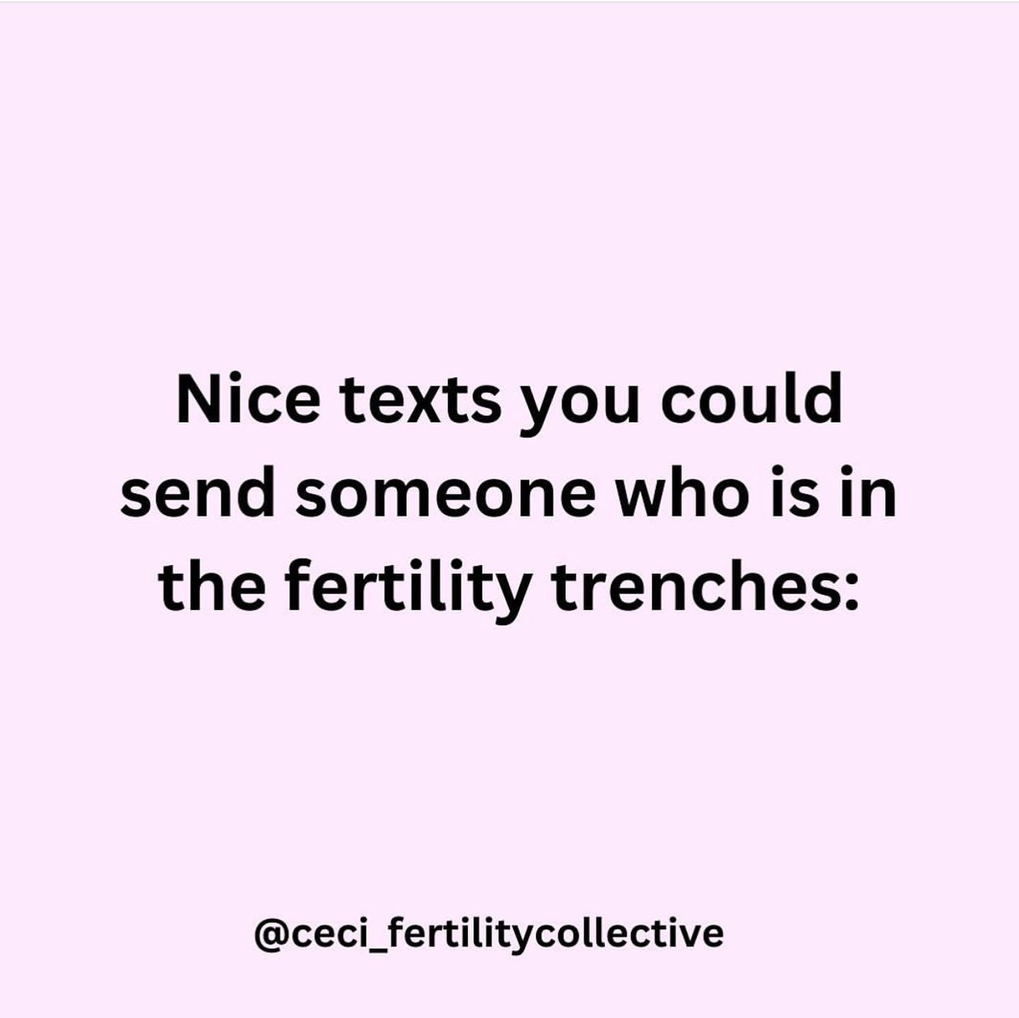 Drop a ❤️ if you would like to receive one of these messages...

Sending you my love, as always.

If you're trying to conceive, come and join Fertility Collective membership for 24/7 fertility support, wellness, experts, movement, mindset, meal plans