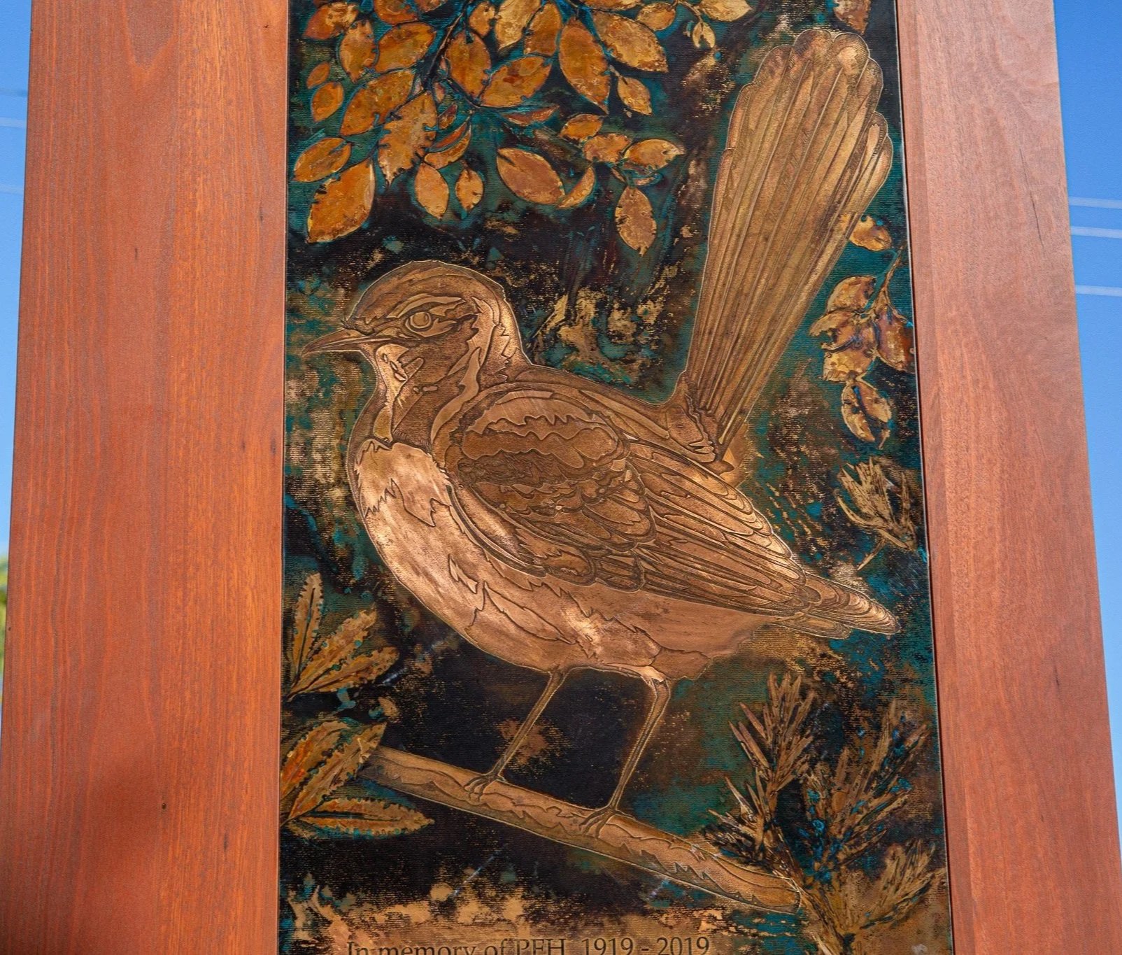 Grahame Chaseling Maker - Etched Copper Door